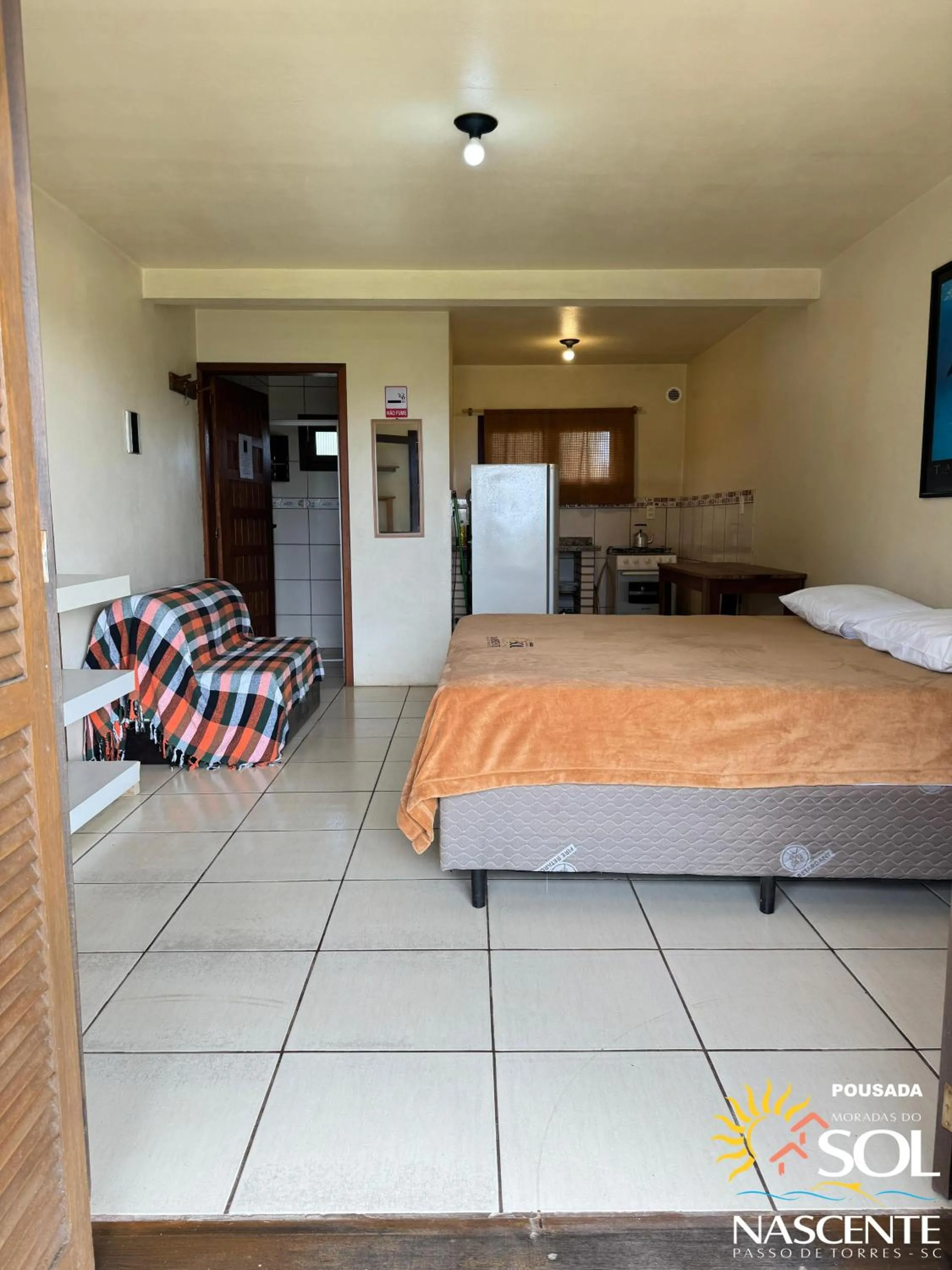 Photo of the whole room, Bed in Pousada Moradas do Sol Nascente