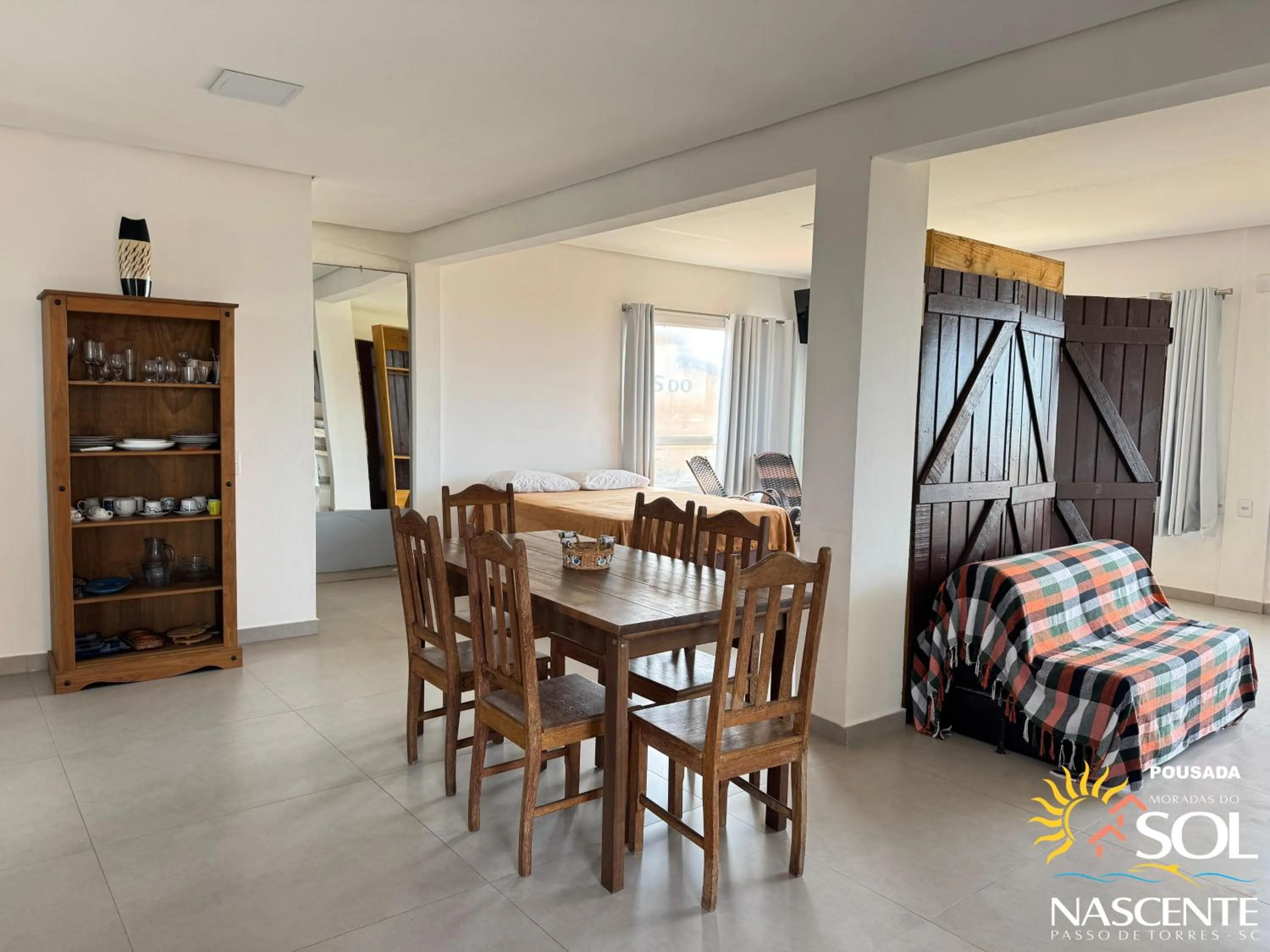 Living room in Pousada Moradas do Sol Nascente