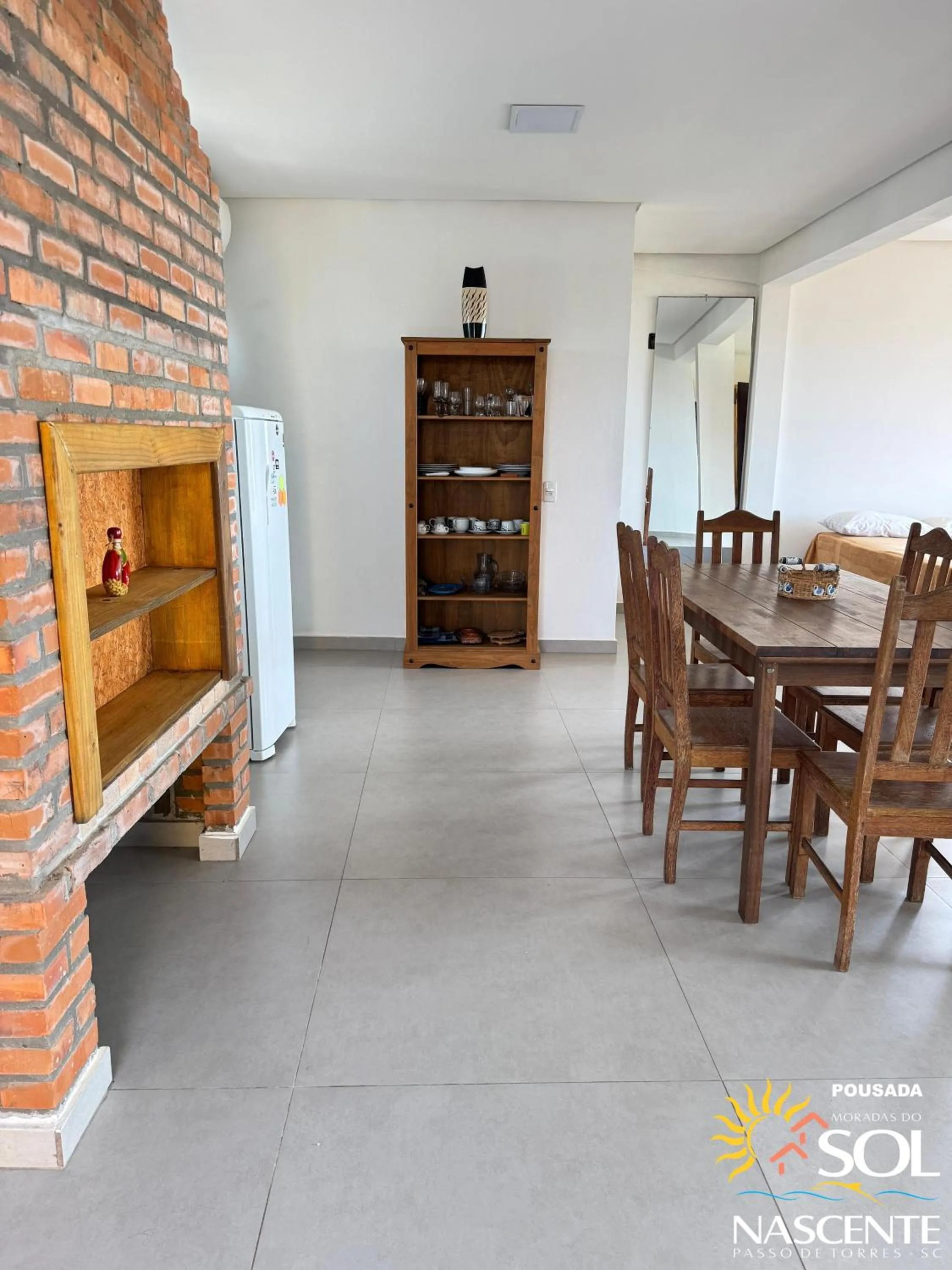 Dining area in Pousada Moradas do Sol Nascente