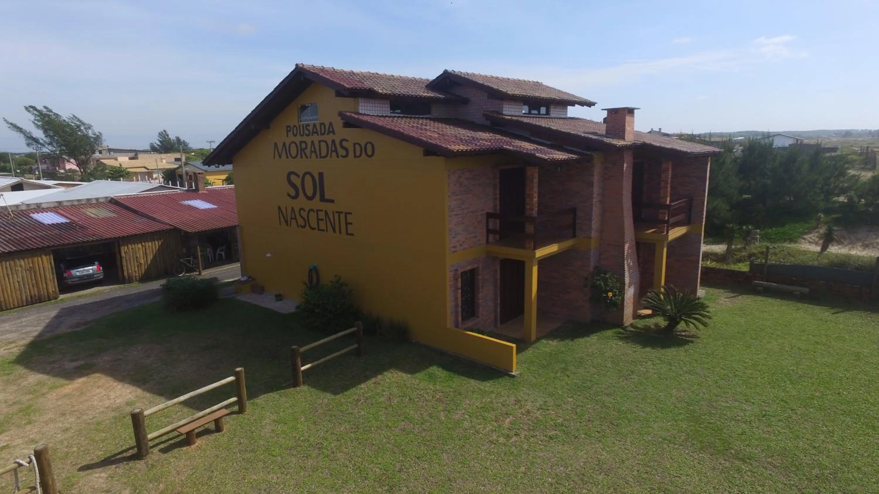 On site in Pousada Moradas do Sol Nascente