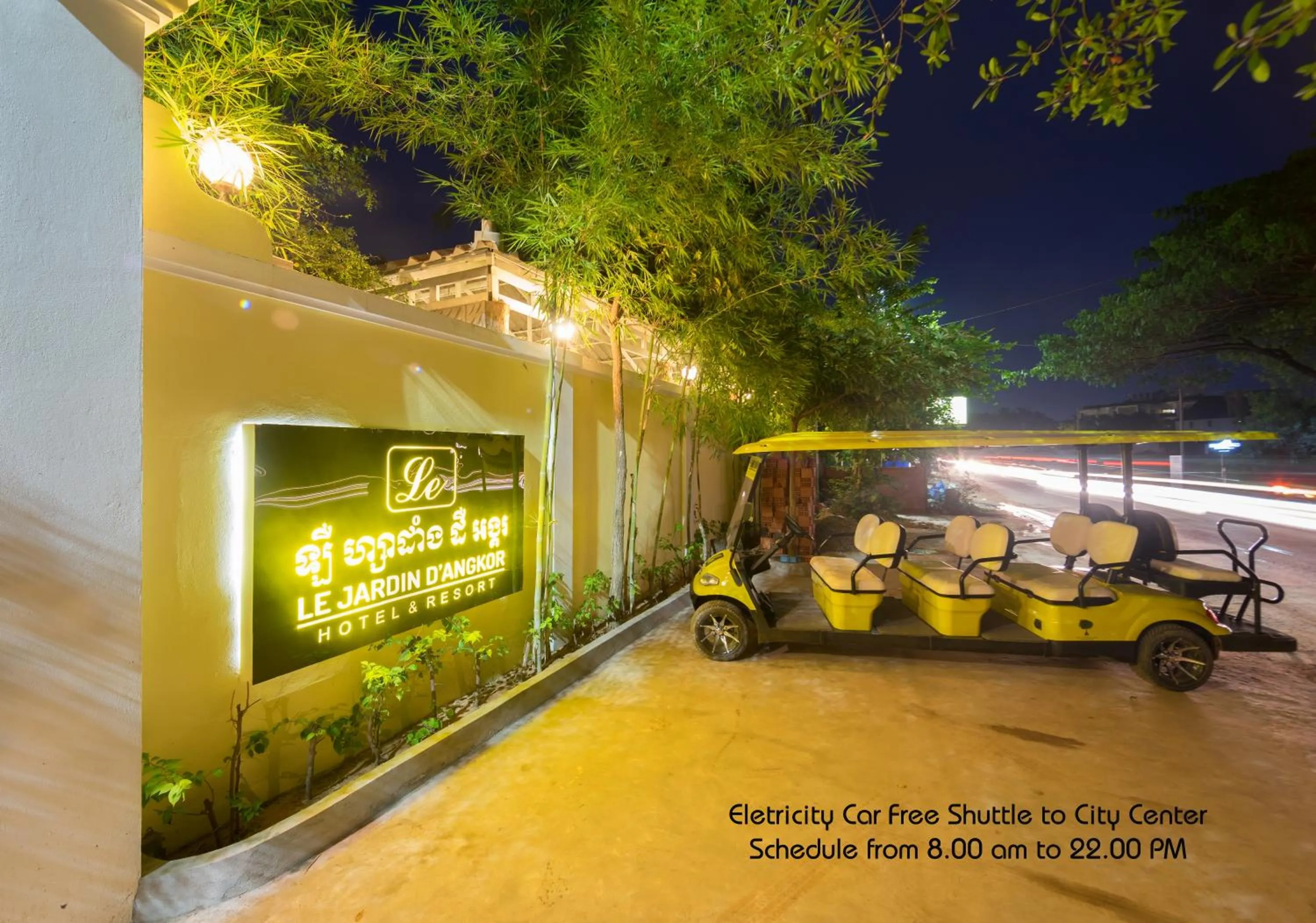 Area and facilities in Le Jardin d'Angkor Hotel & Resort