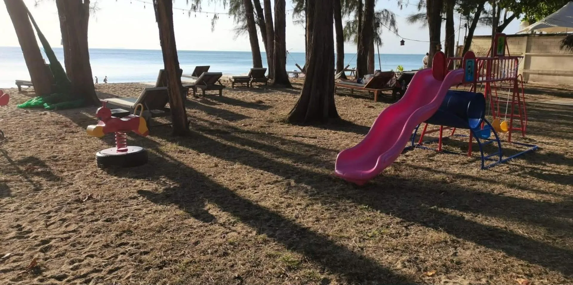 Children play ground in Eco Lanta Hideaway Beach Resort