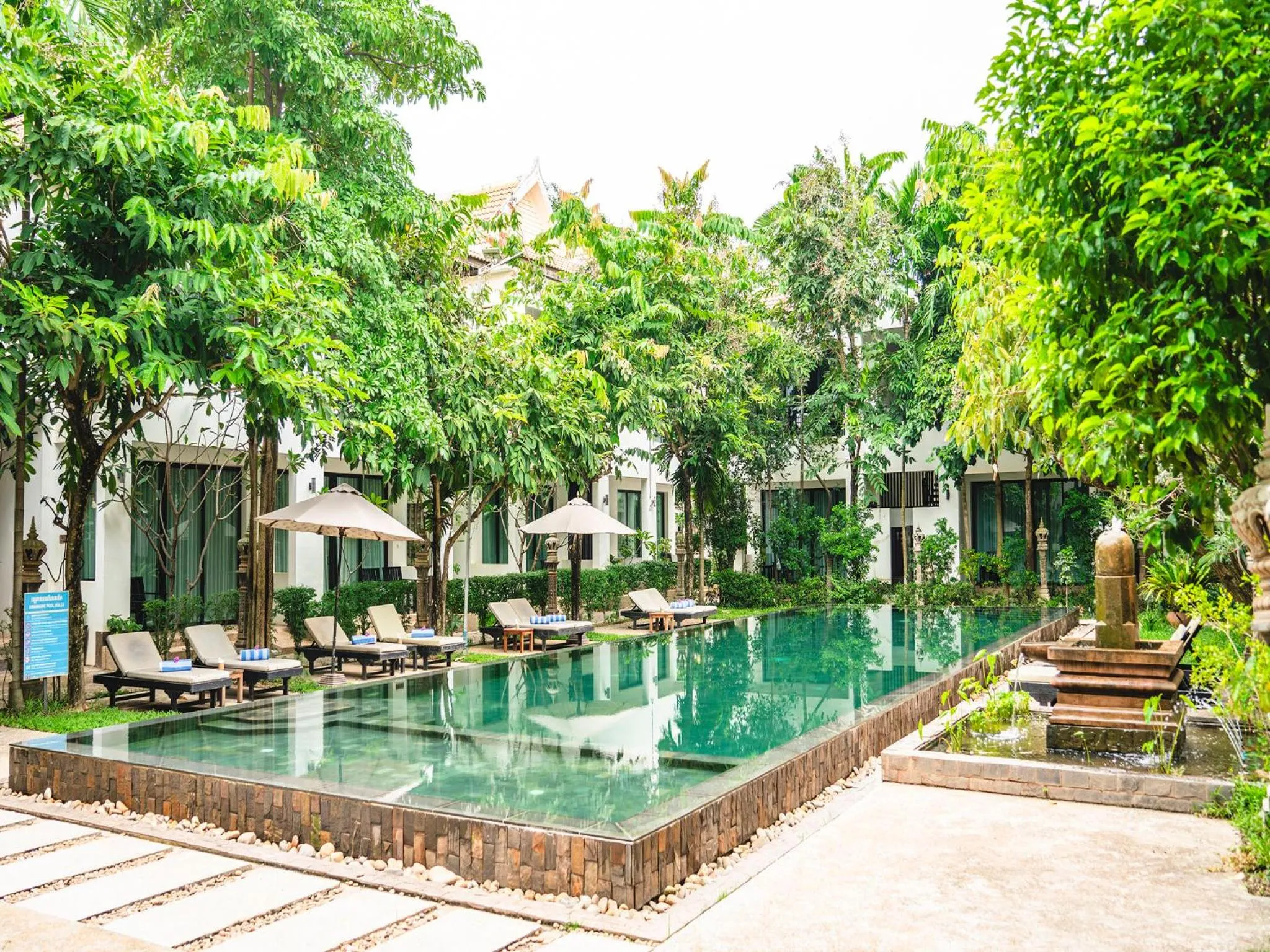 Swimming pool in Tanei Angkor Resort and Spa