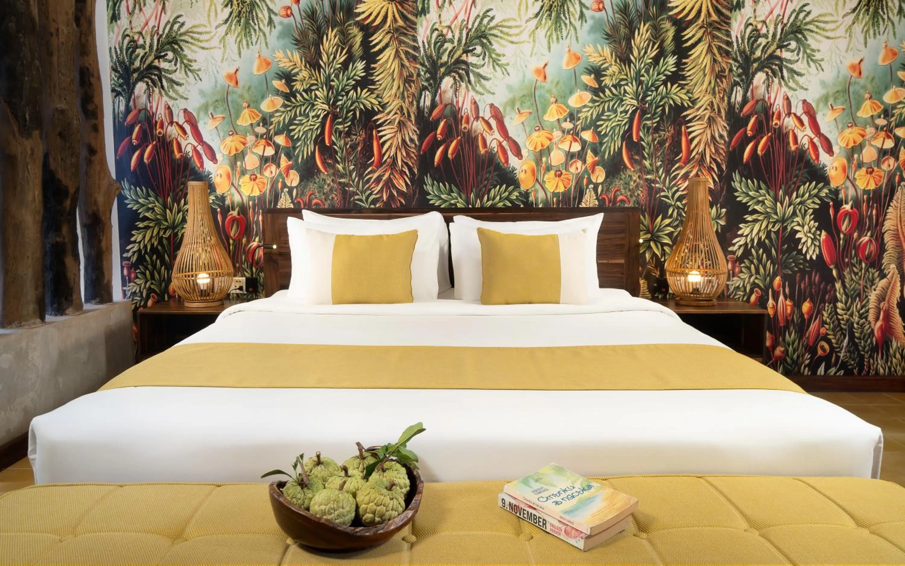 Bedroom, Bed in The Nature & Villas