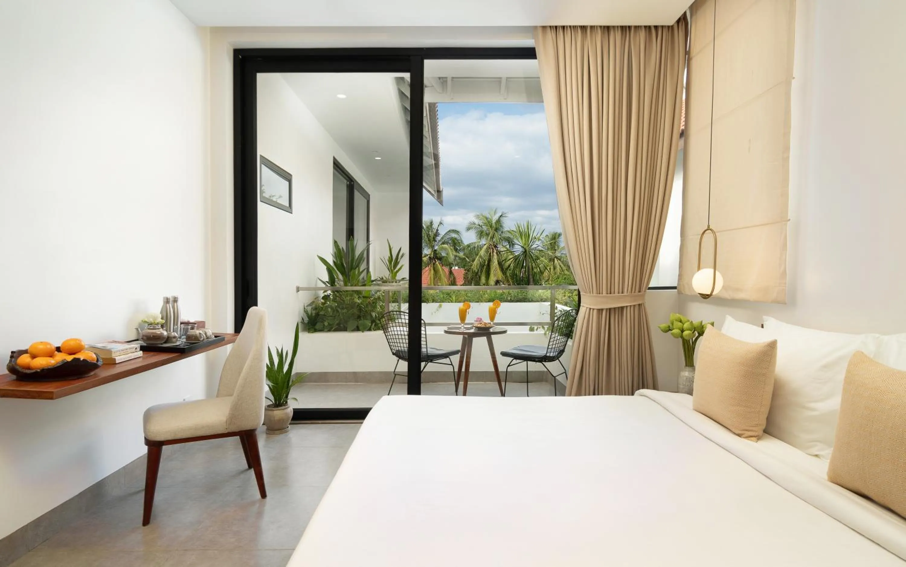 View (from property/room), Bed in The Nature & Villas