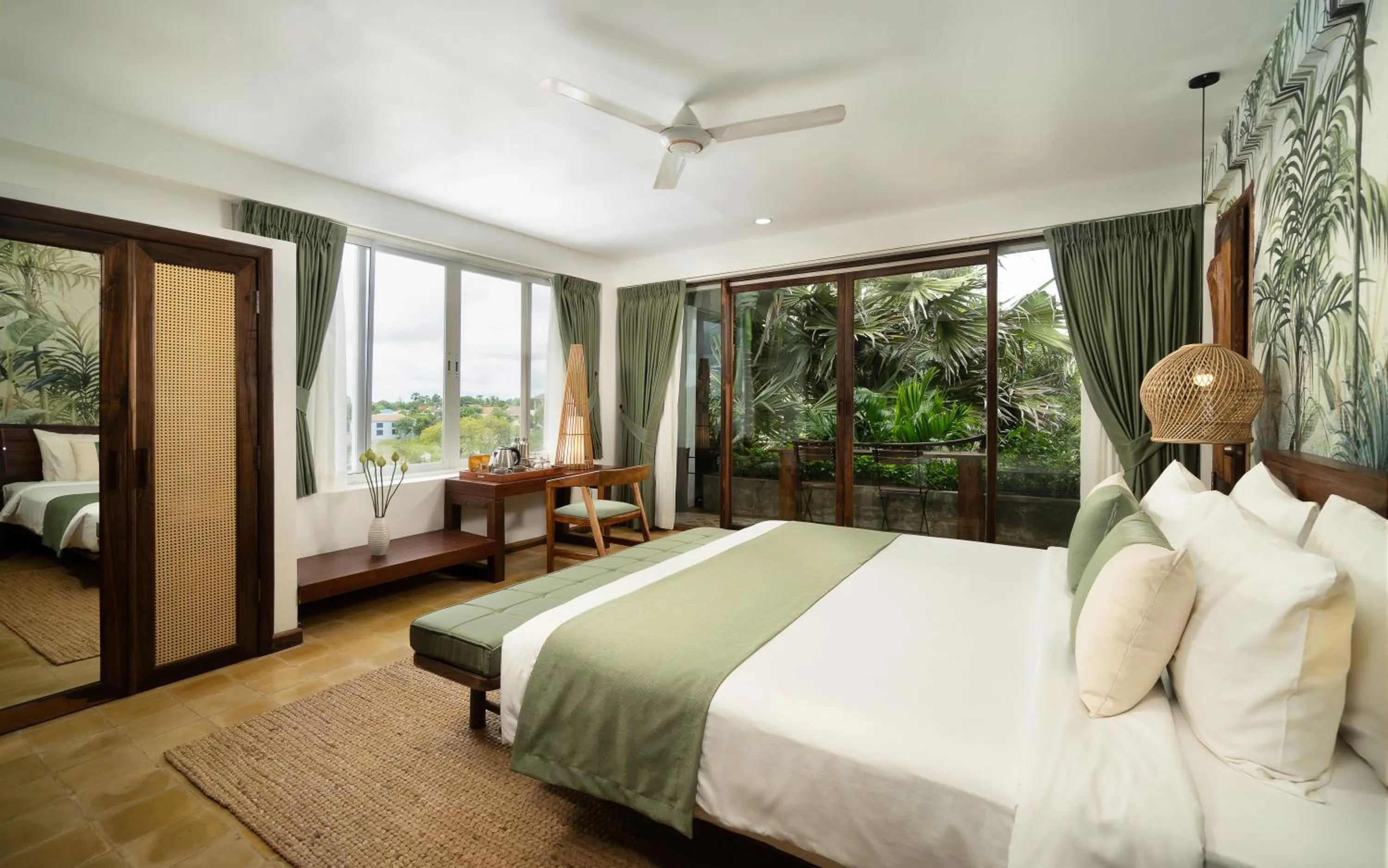 Bedroom, Bed in The Nature & Villas