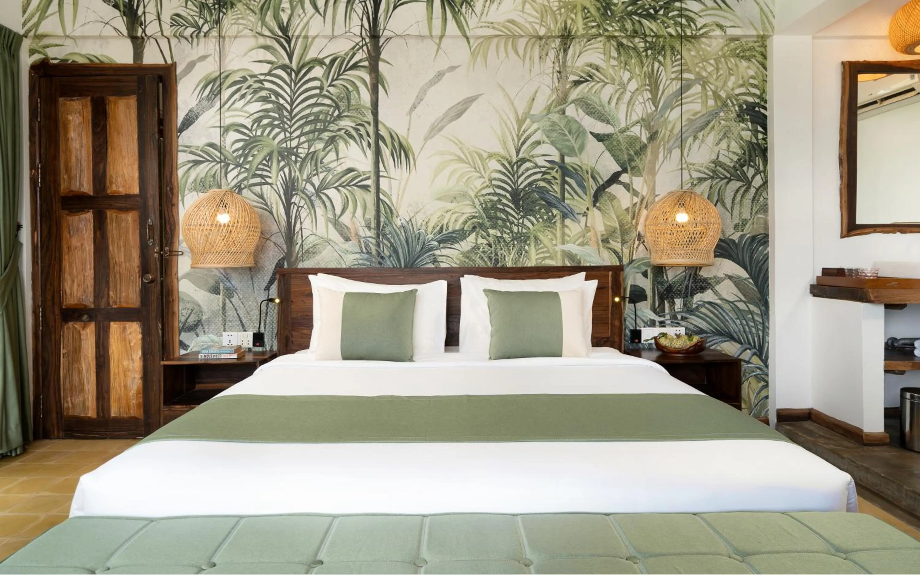 Bedroom, Bed in The Nature & Villas