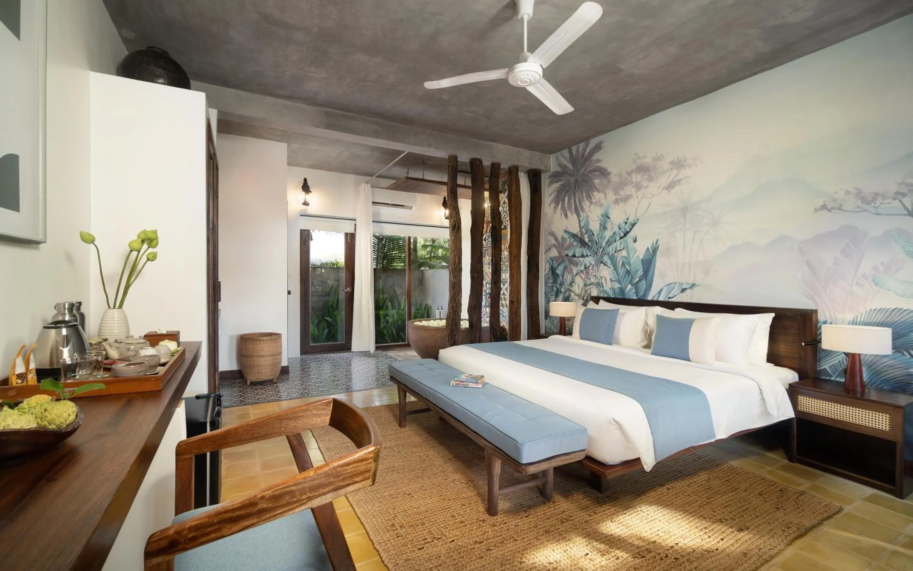 Bedroom, Bed in The Nature & Villas