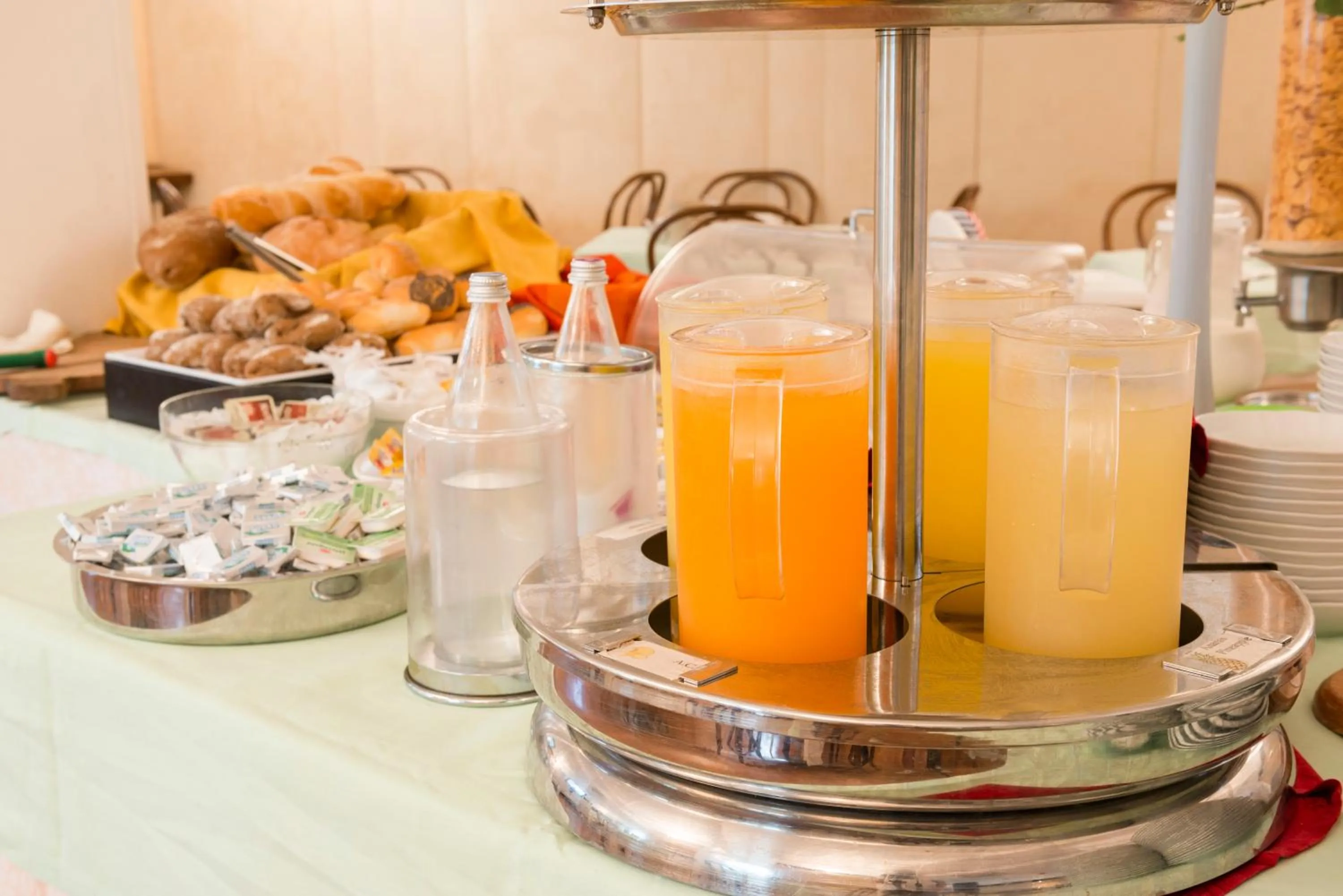 Buffet breakfast in Hotel Bristol