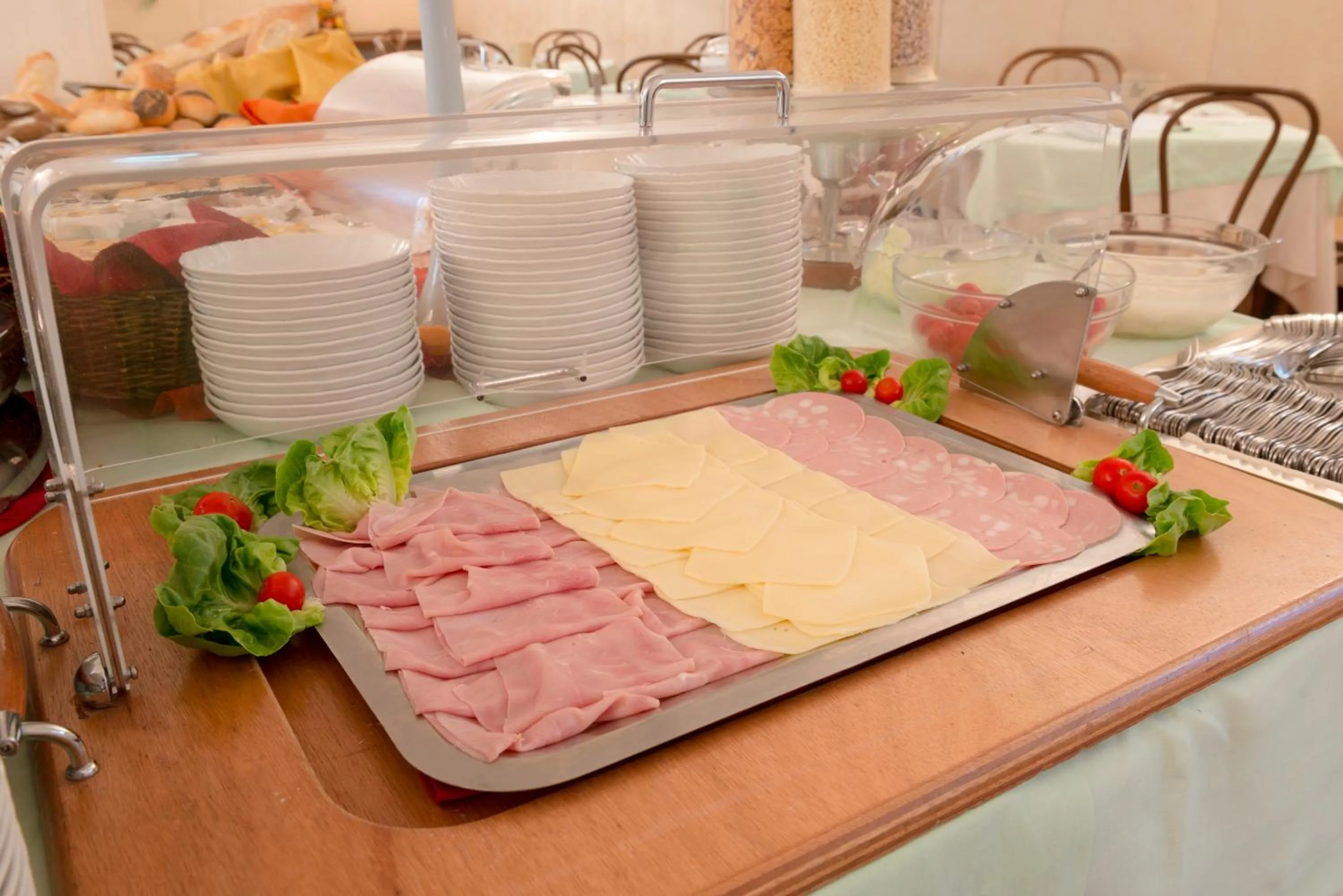 Buffet breakfast in Hotel Bristol