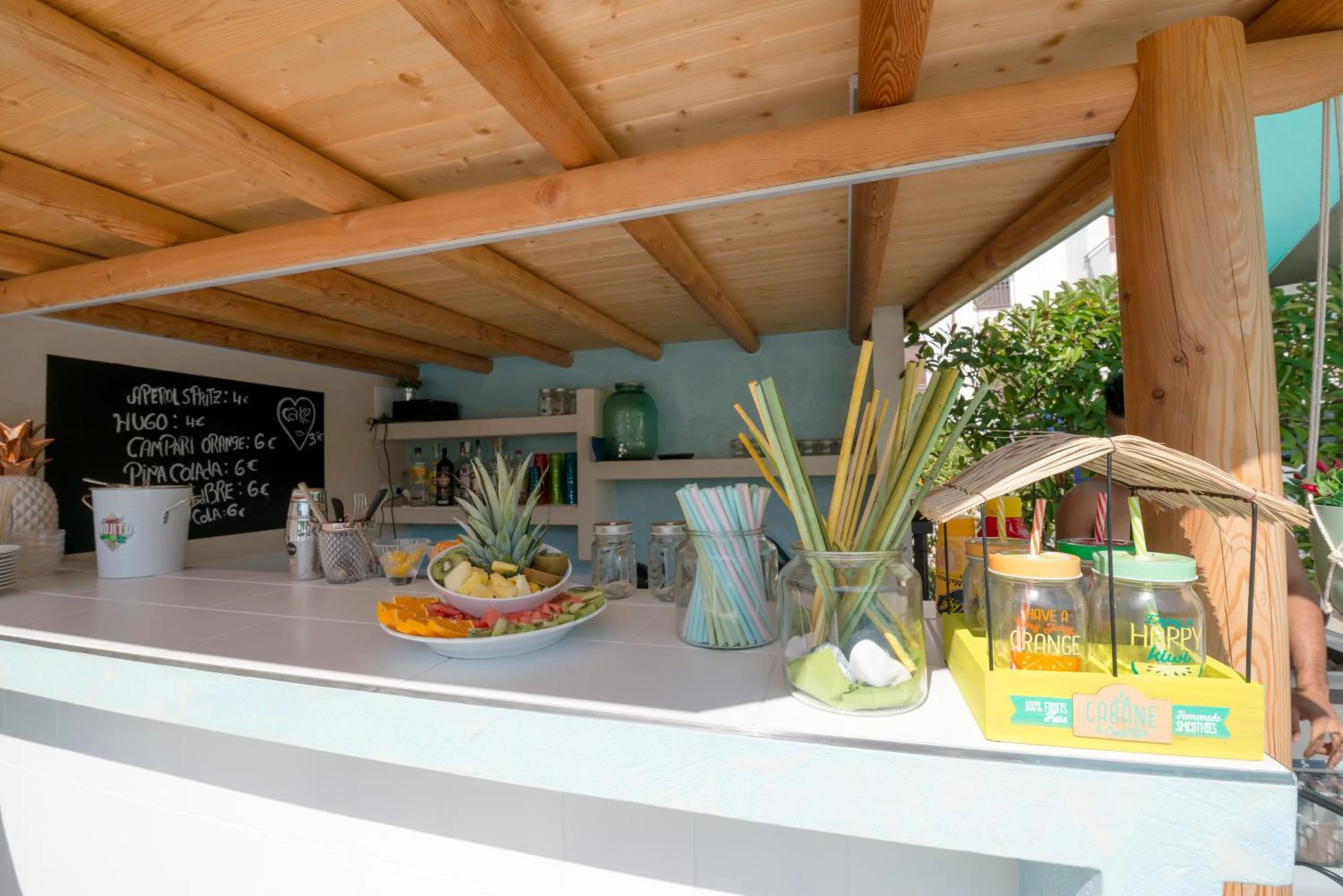 Garden in Hotel Bristol