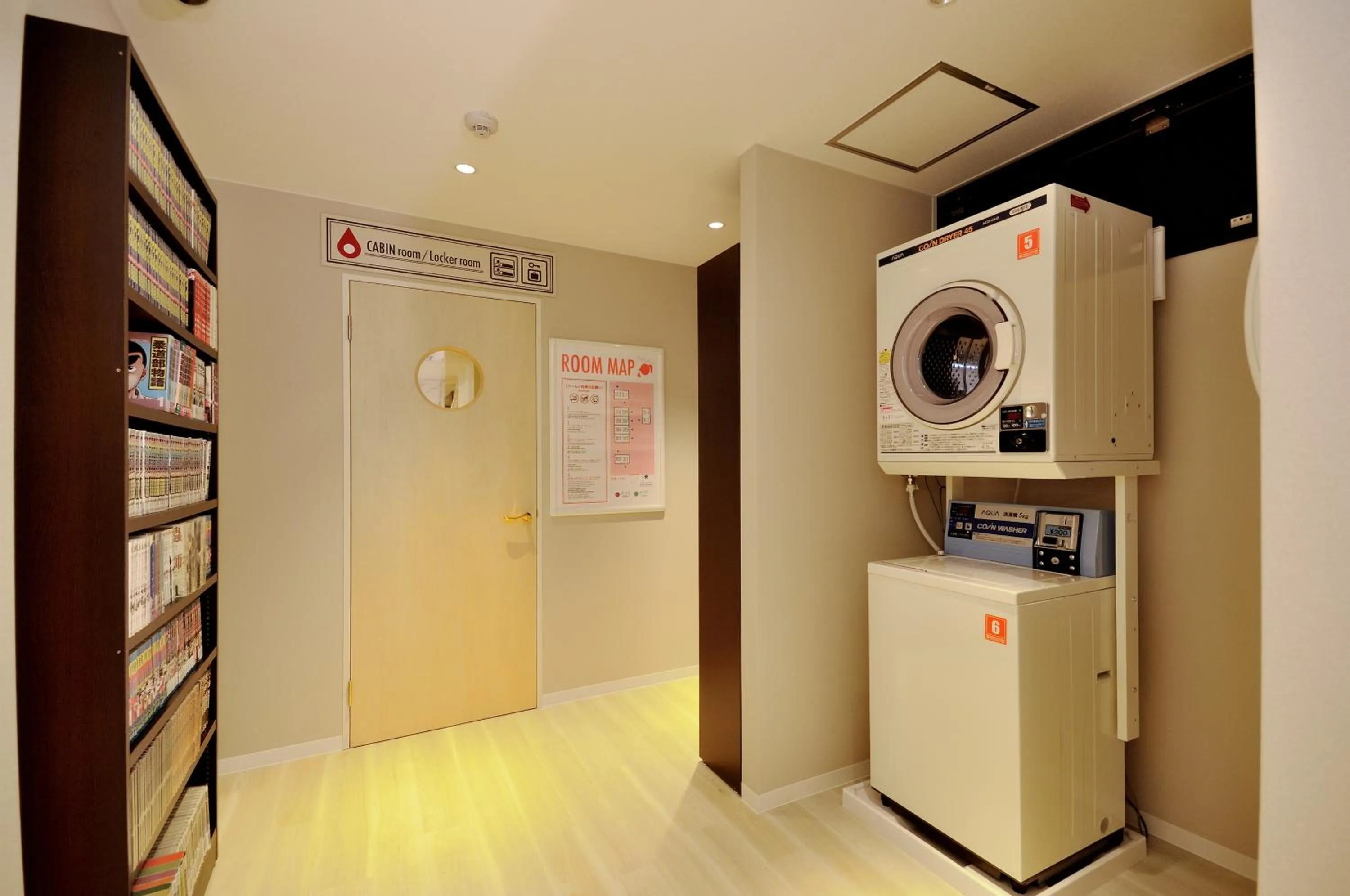 Area and facilities in Spa&Capsule Hotel Grandpark Inn Kitasenju