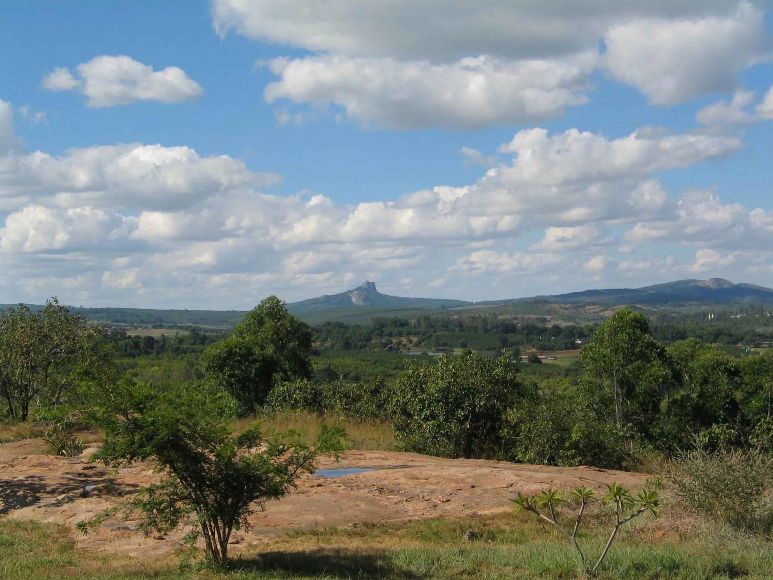 Bird's eye view in White House Lodge