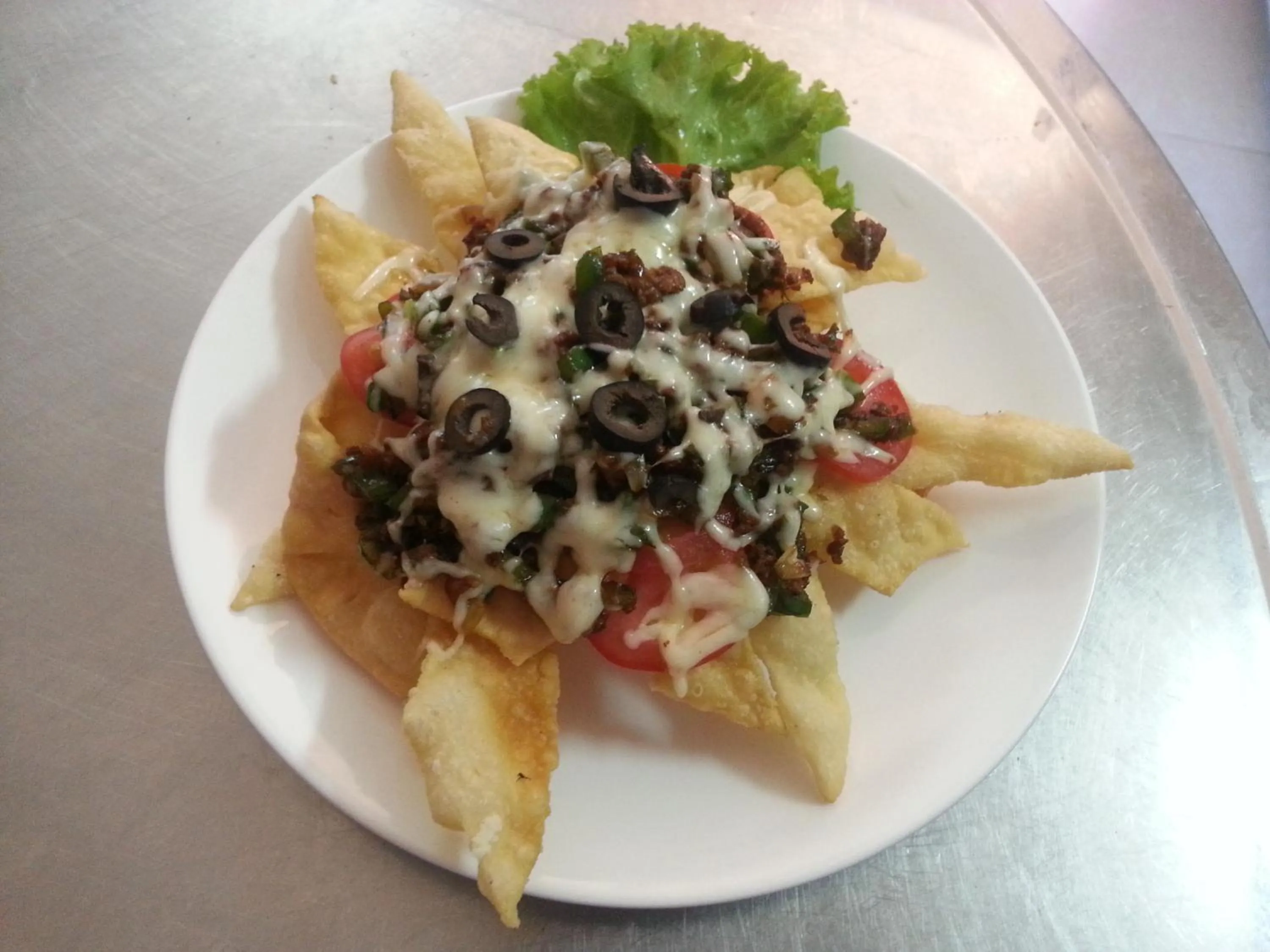 Food close-up in Siem Reap Pub Hostel