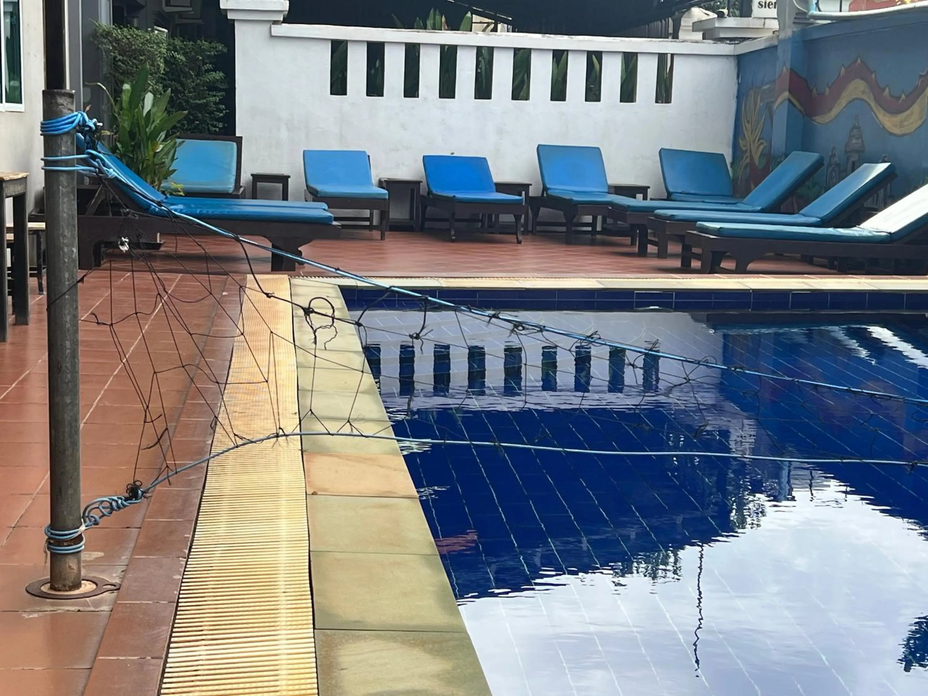 Pool view in Siem Reap Pub Hostel