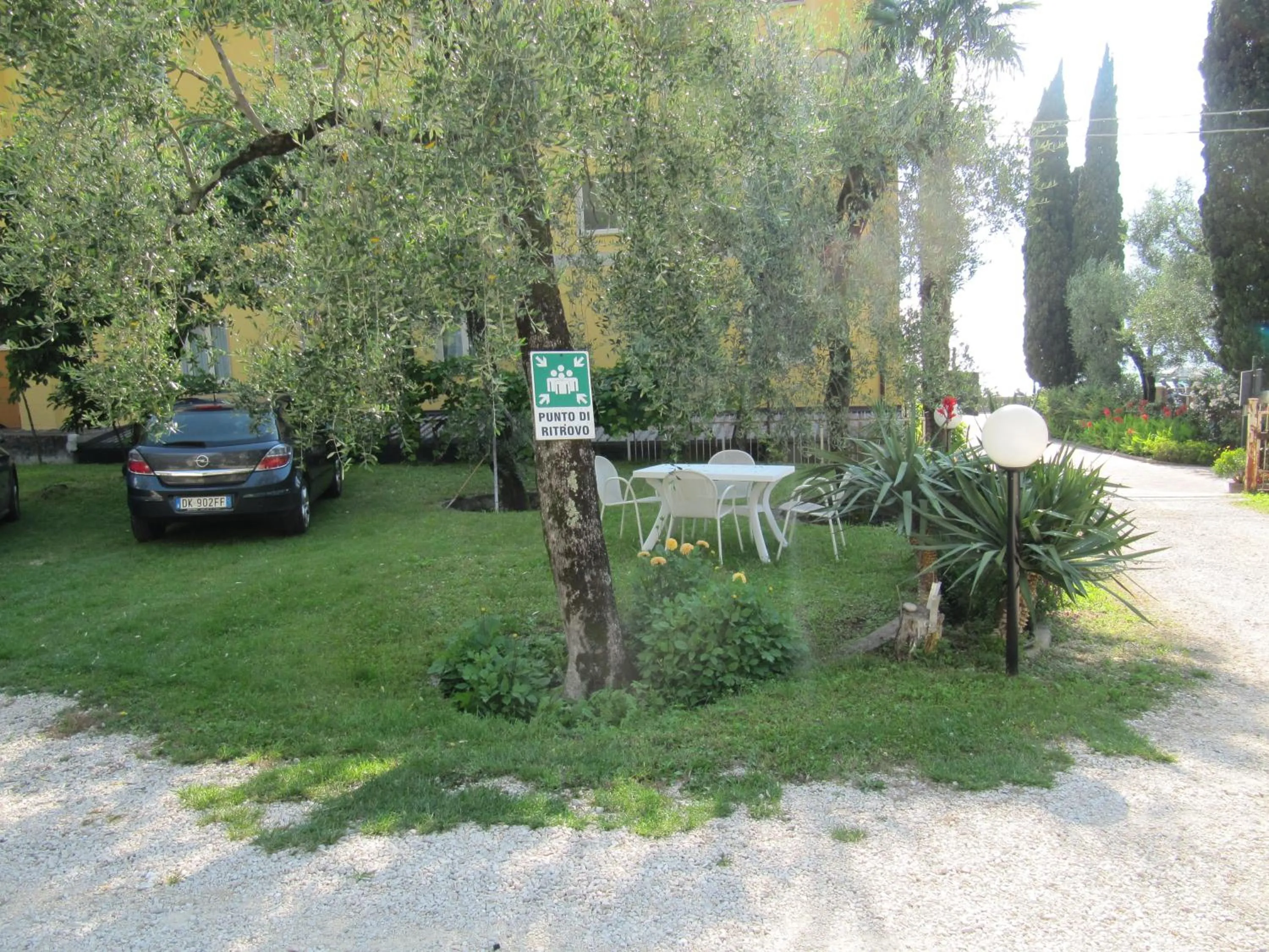 Garden in Hotel Carlo