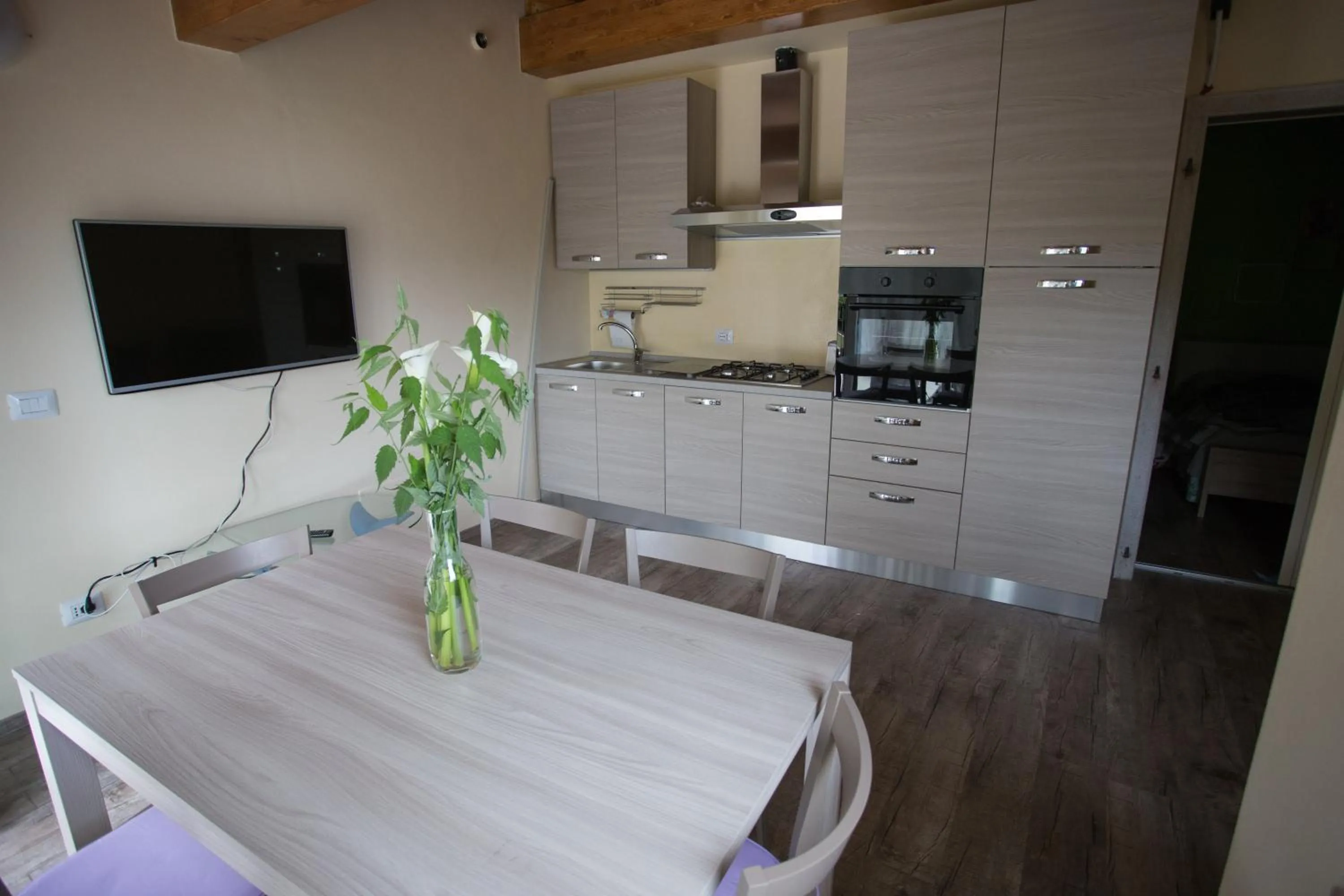 Kitchen or kitchenette in Locanda San Marco