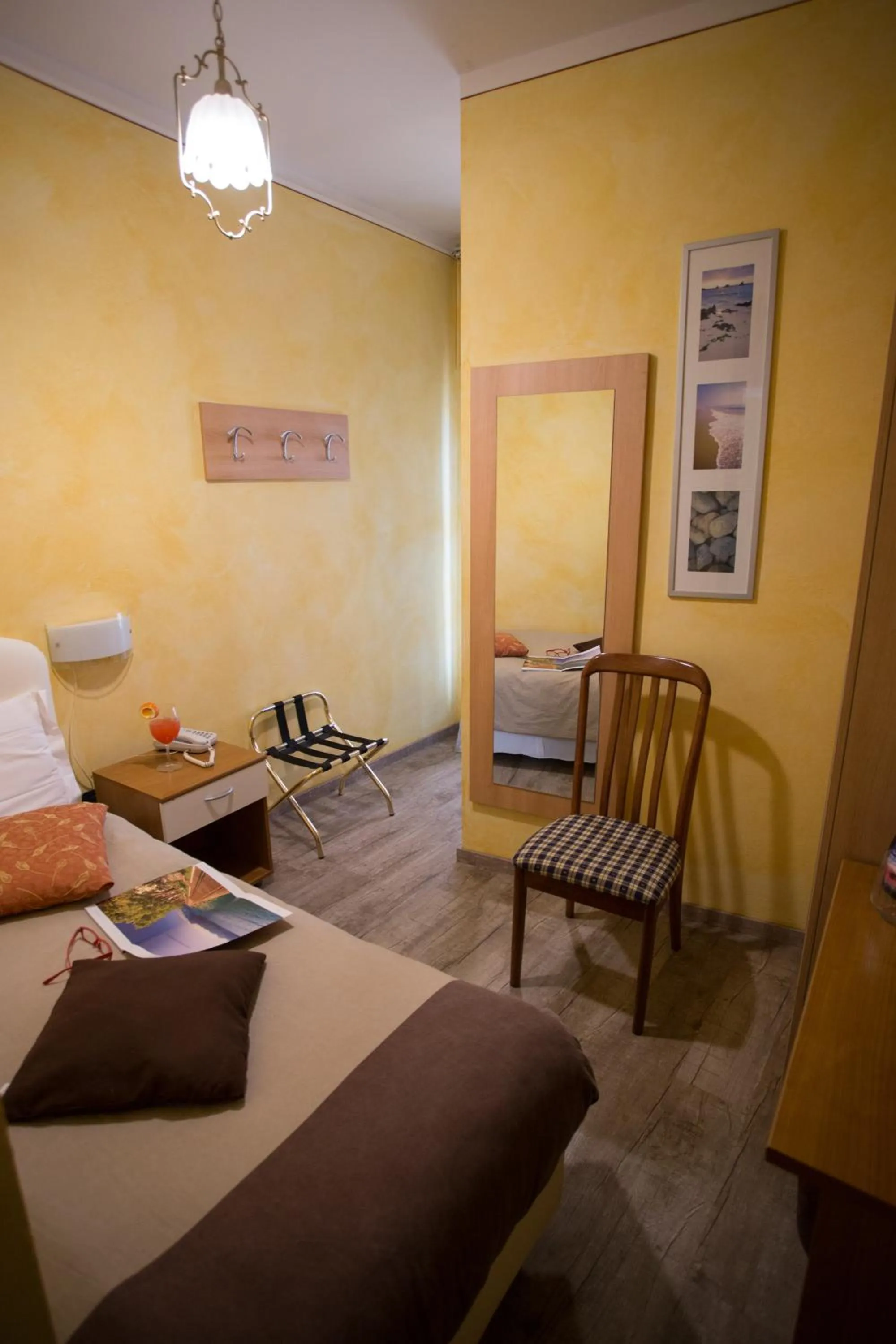 Decorative detail, Bed in Locanda San Marco