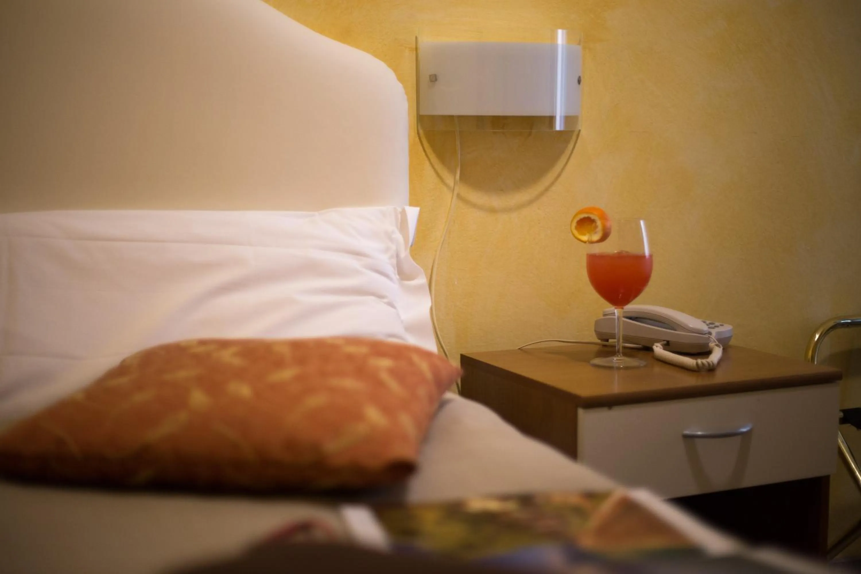 Sunset, Bed in Locanda San Marco