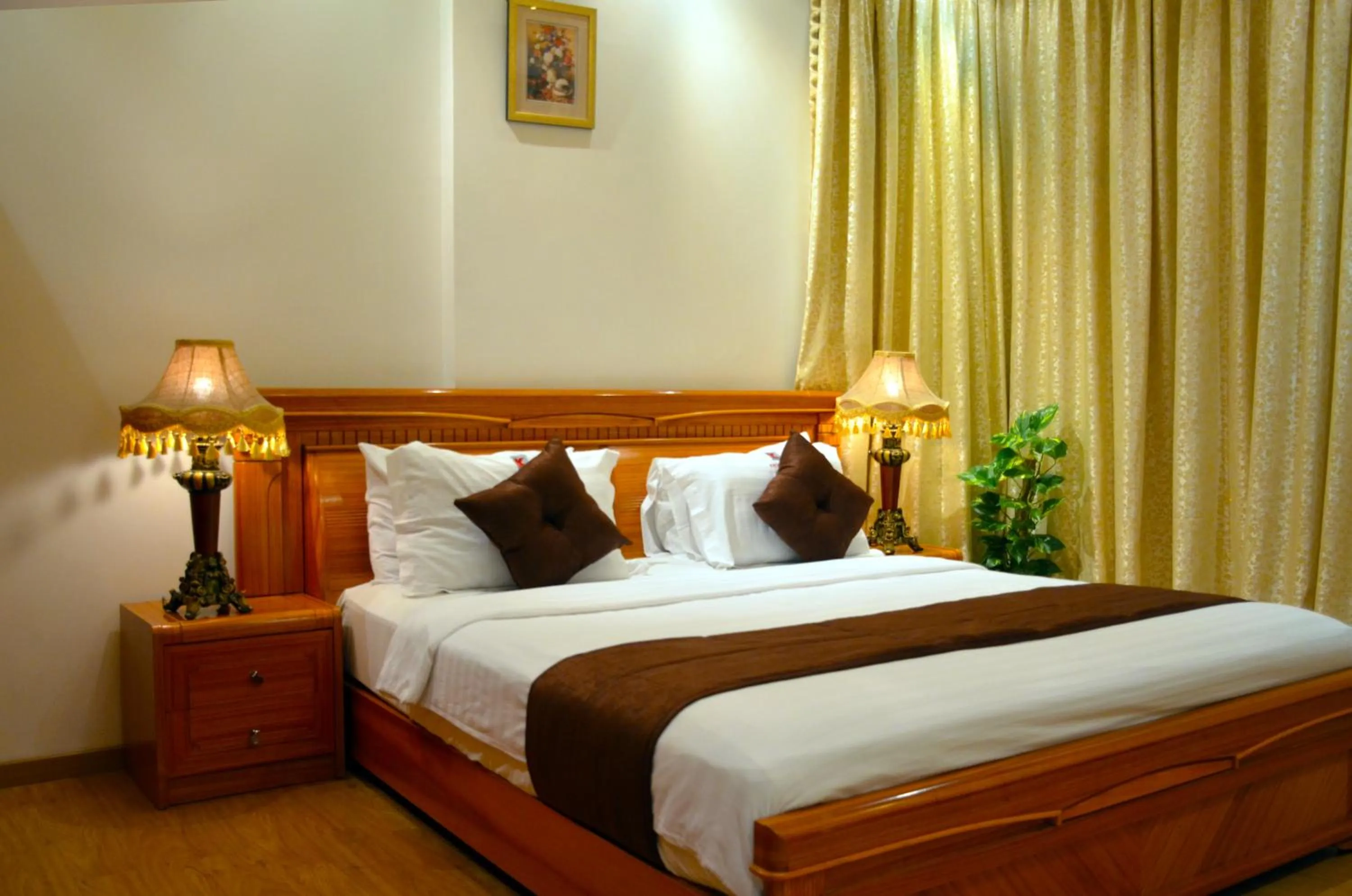 Bedroom in Kiev Tower Hotel Apartments