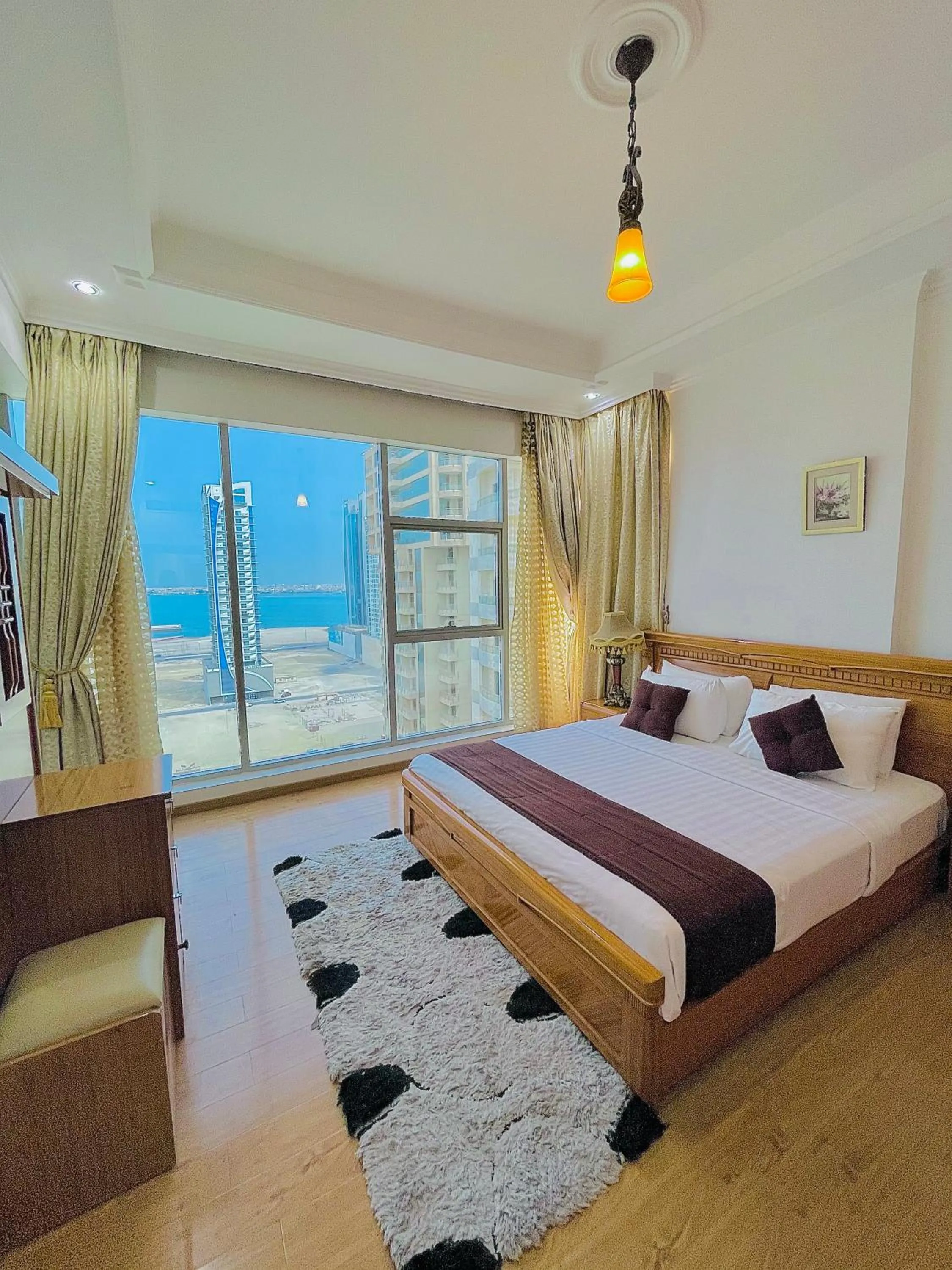 Bedroom in Kiev Tower Hotel Apartments