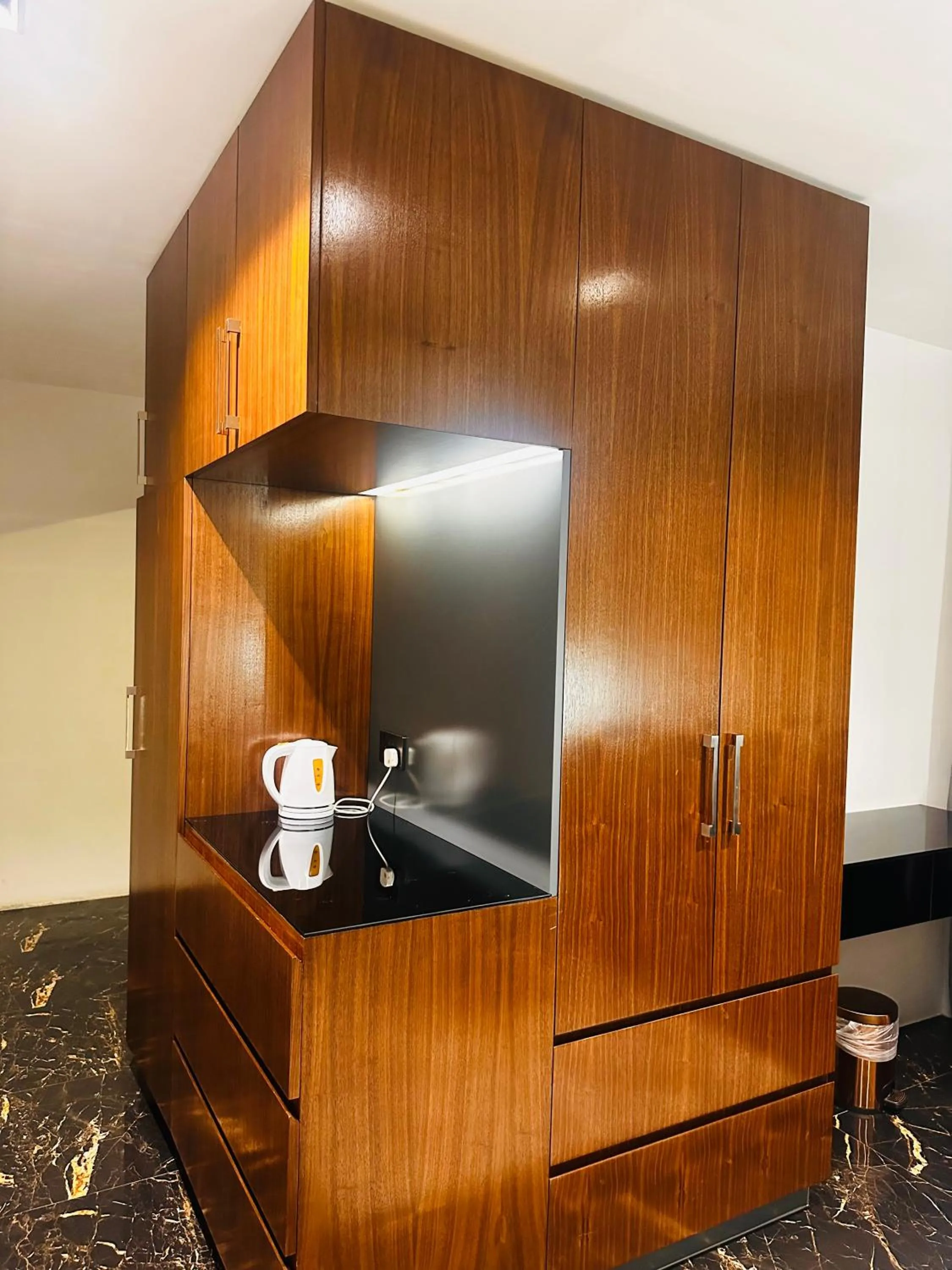 wardrobe in Kiev Tower Hotel Apartments