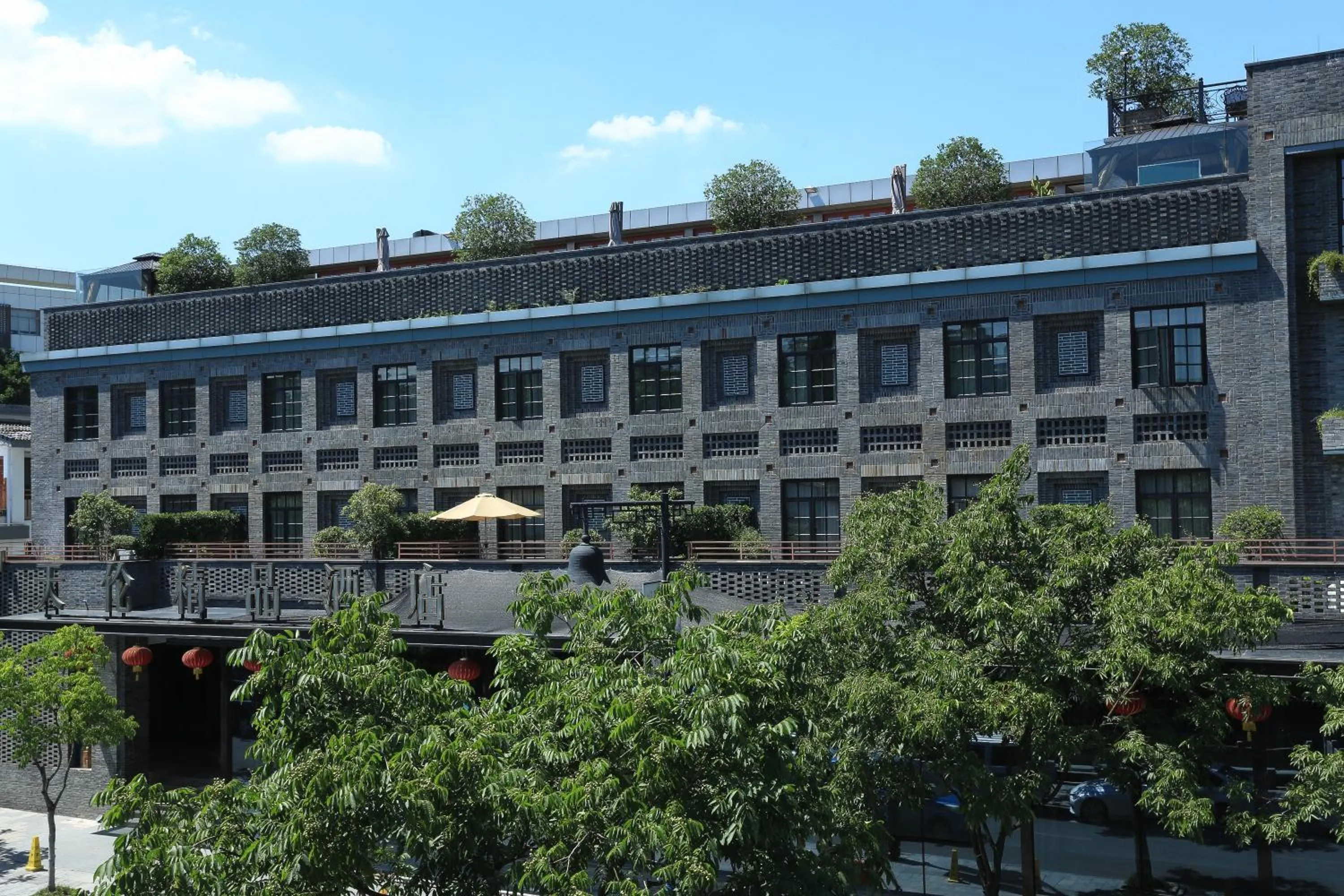 Property building in Tea Boutique Hotel West Lake