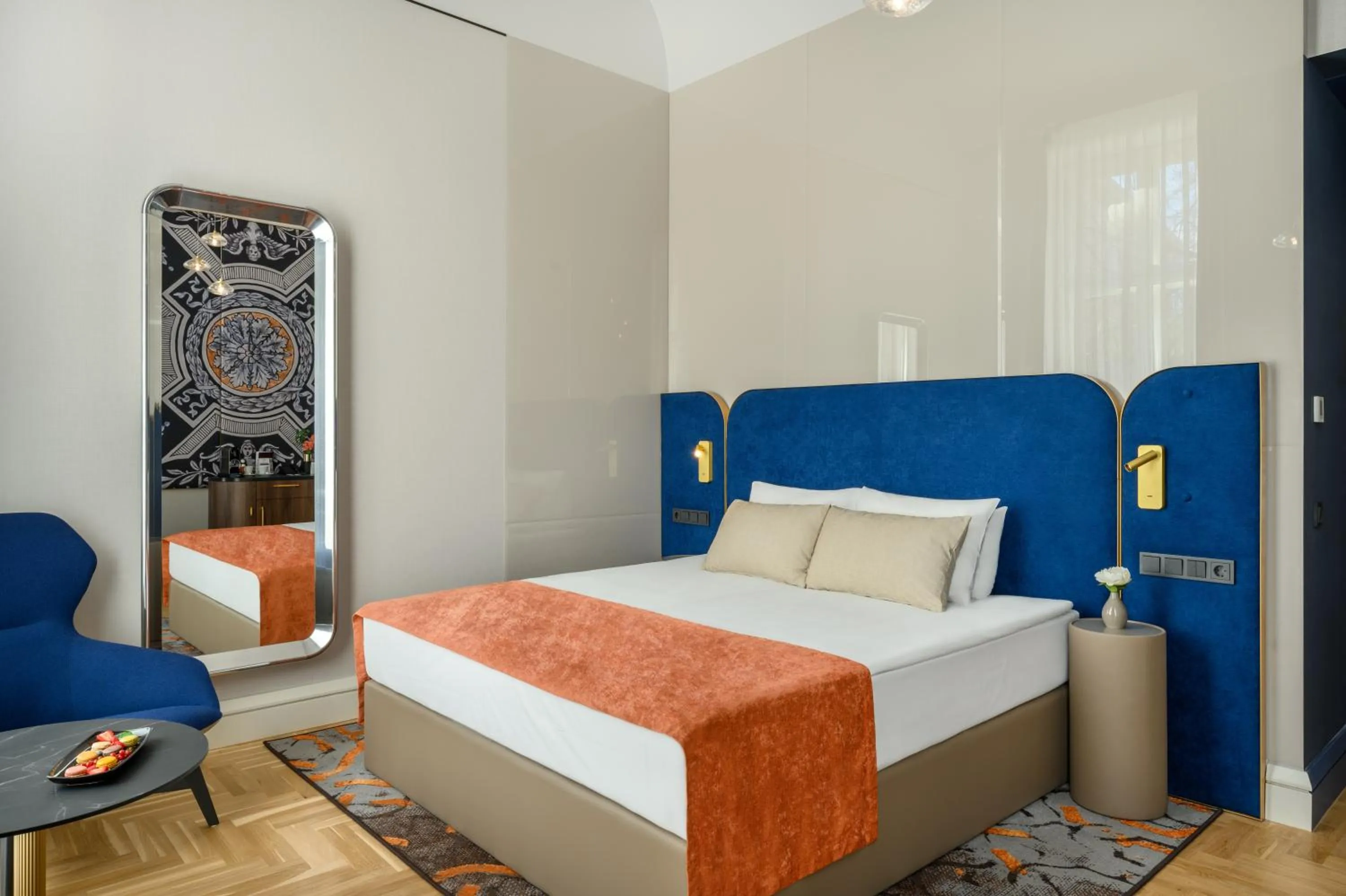 Bed in Hotel Moments Budapest by Continental Group