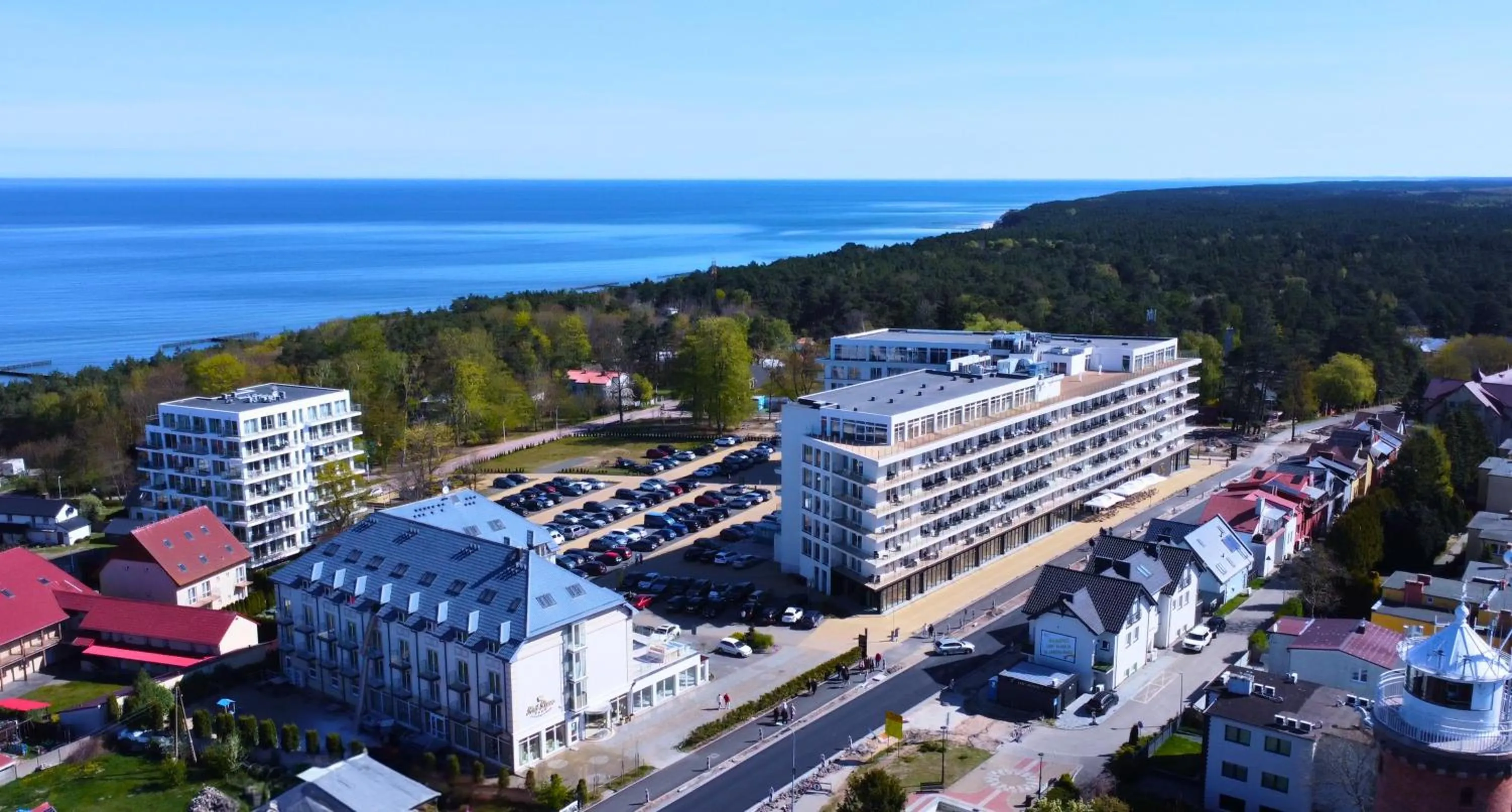 Property building in Król Plaza Spa & Wellness