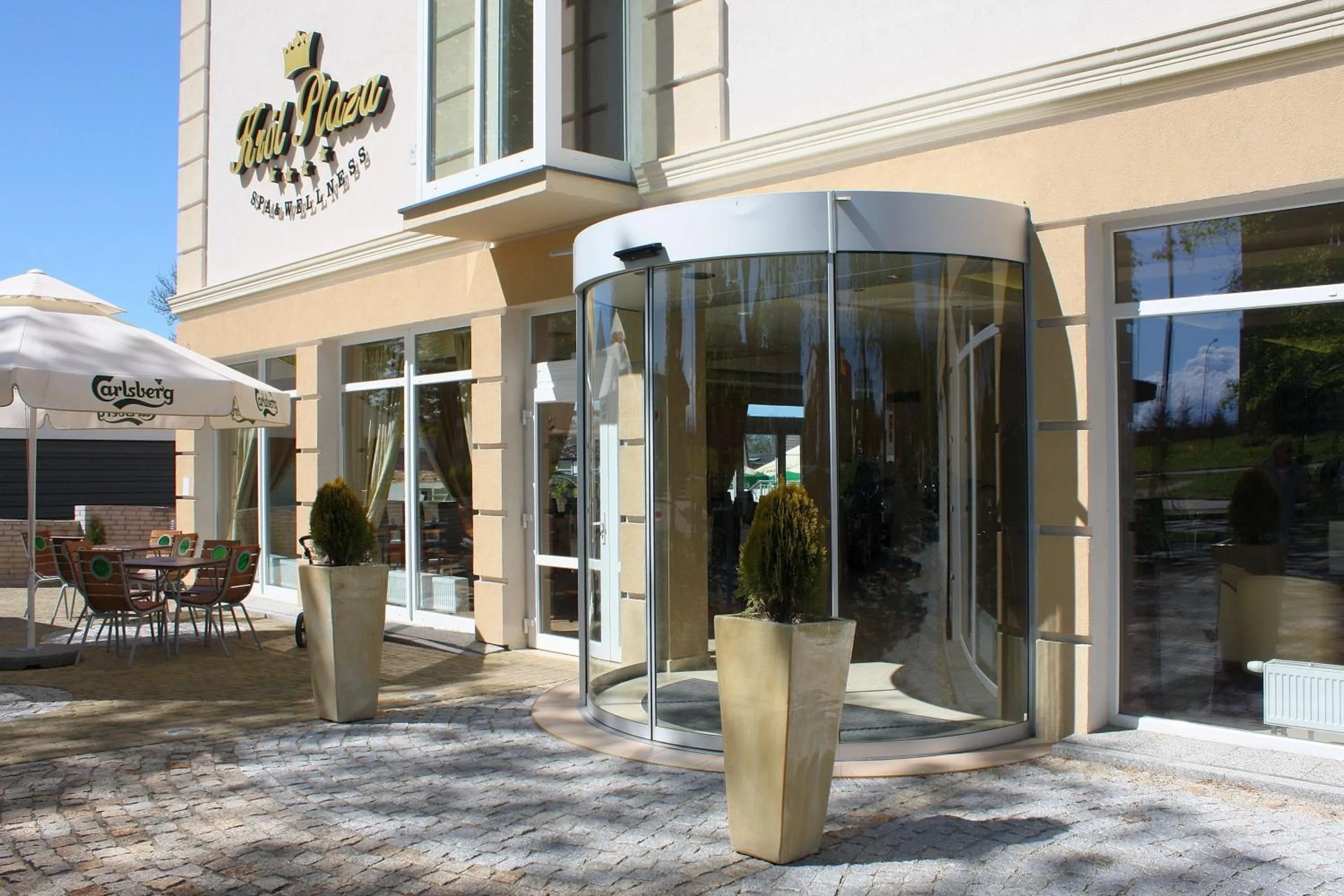 Facade/entrance in Król Plaza Spa & Wellness