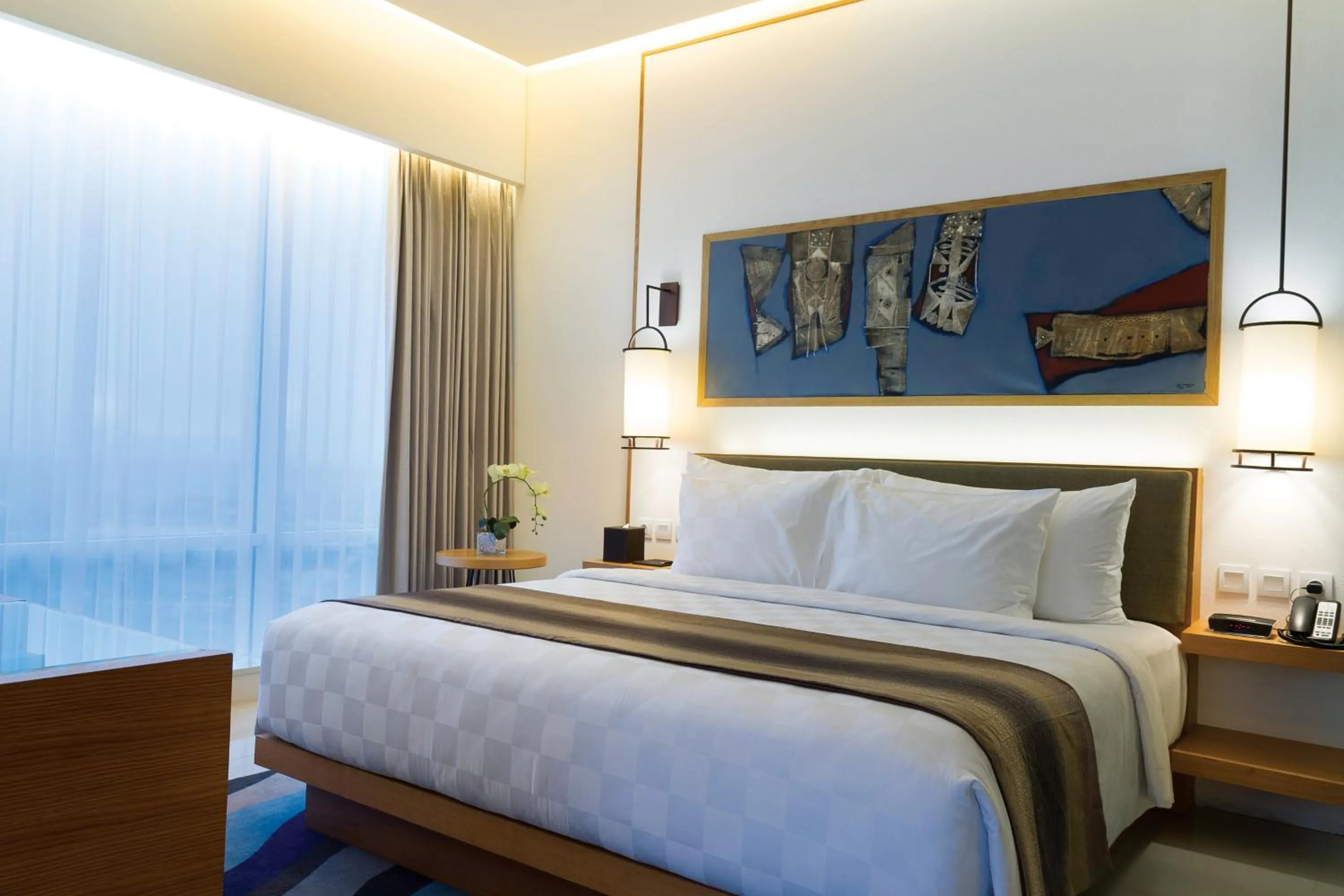 Bedroom, Bed in Resinda Hotel Karawang