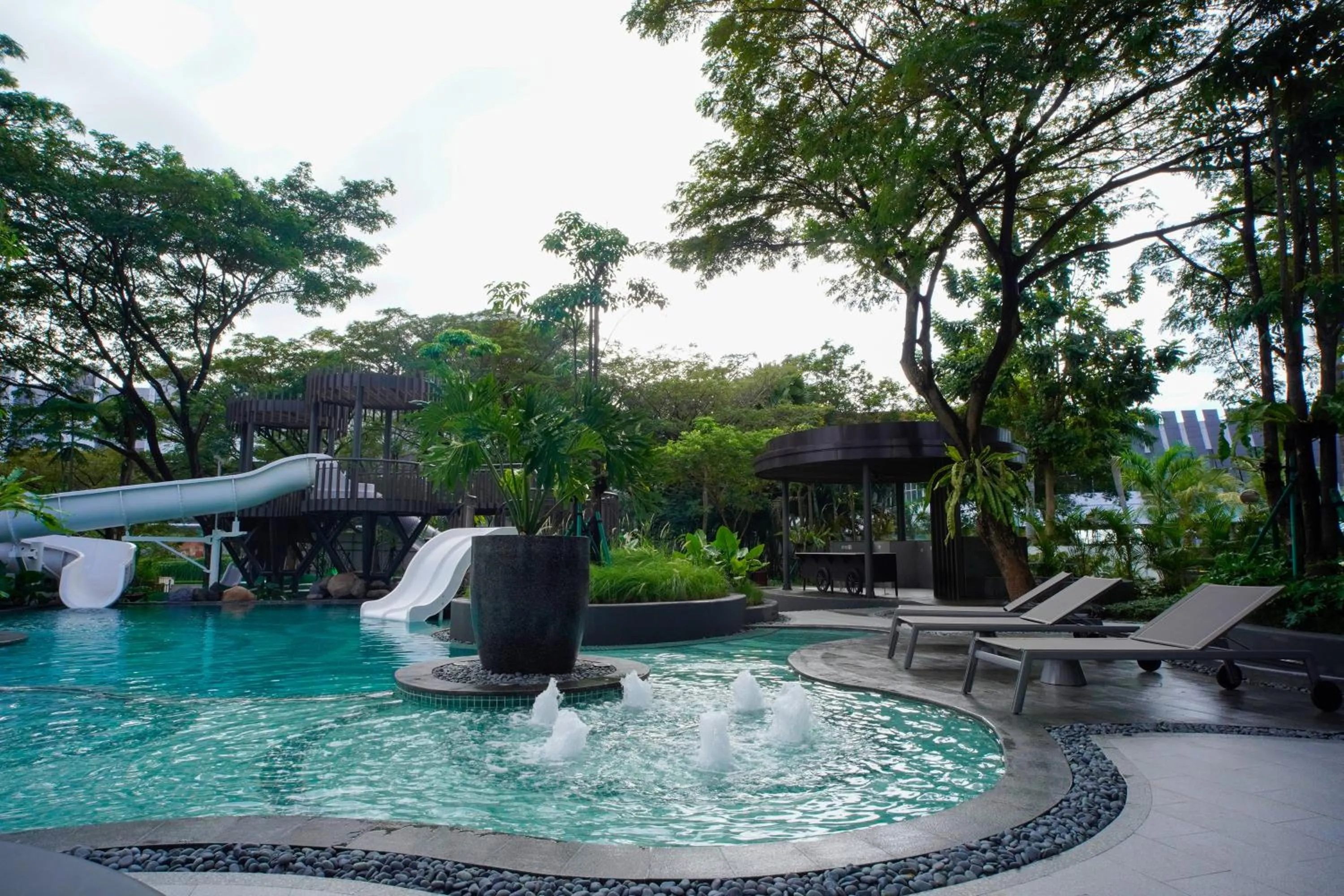Aqua park in Resinda Hotel Karawang