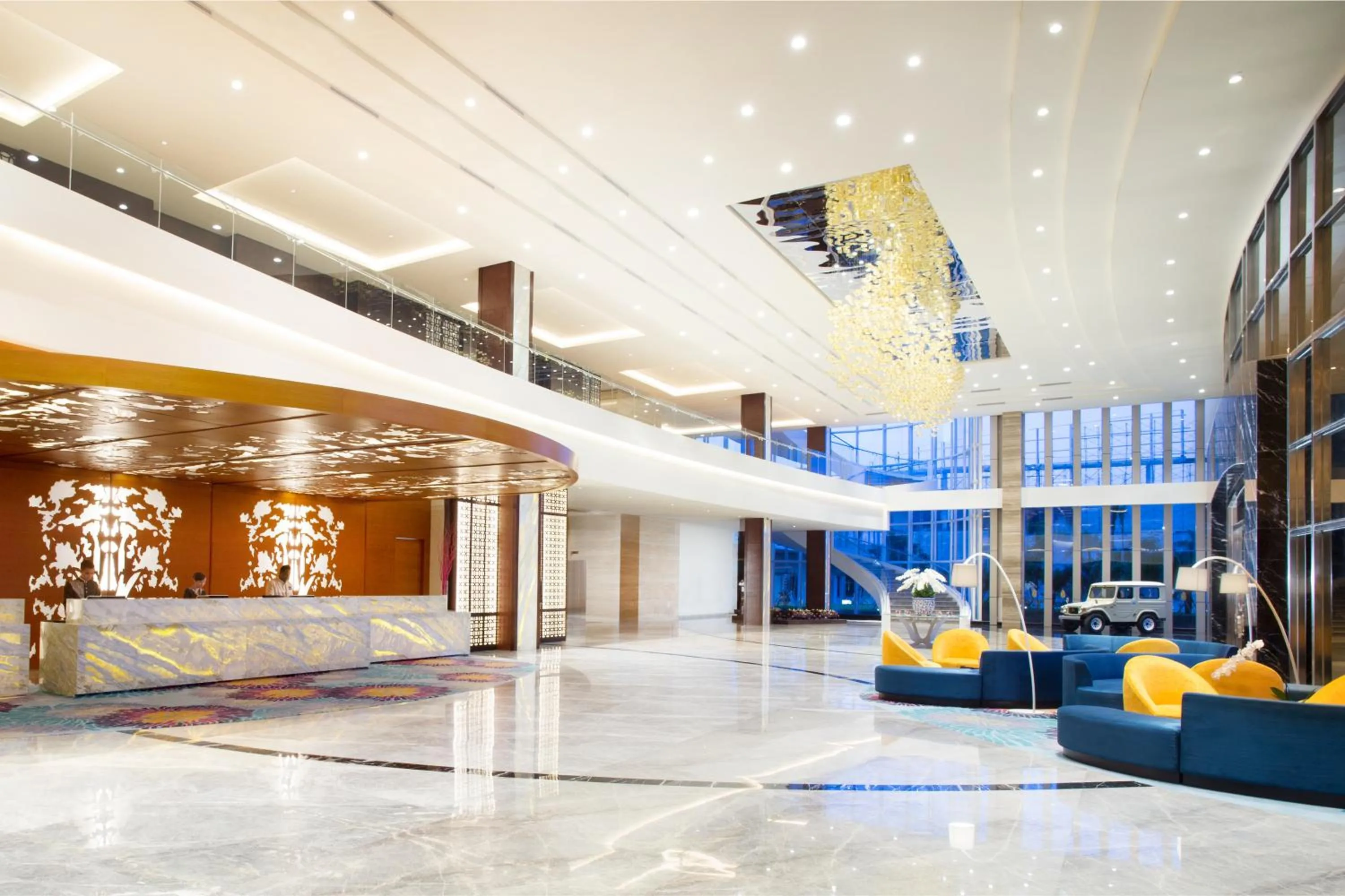 Lobby or reception in Resinda Hotel Karawang