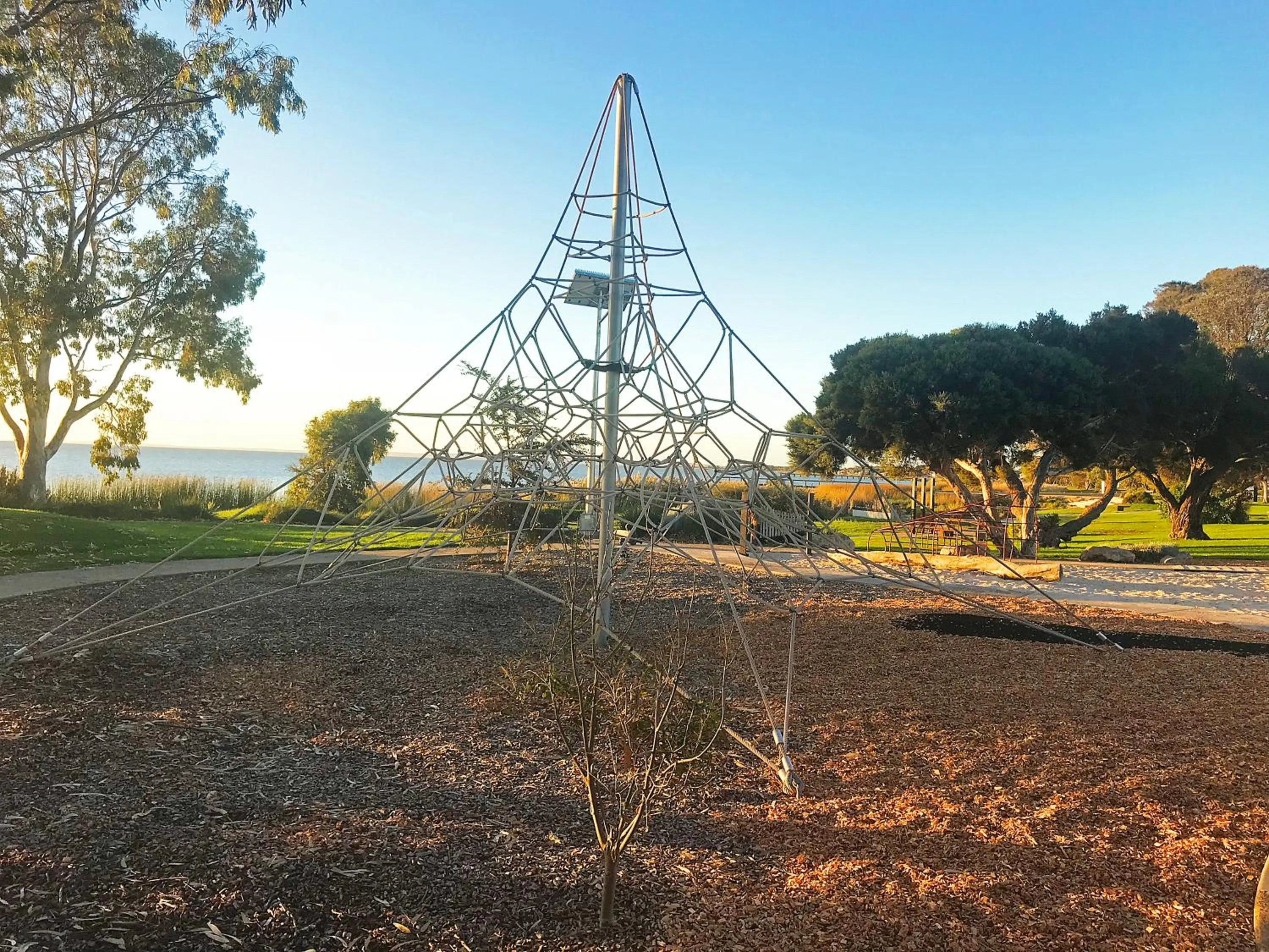 Children play ground in Lake Albert Motel