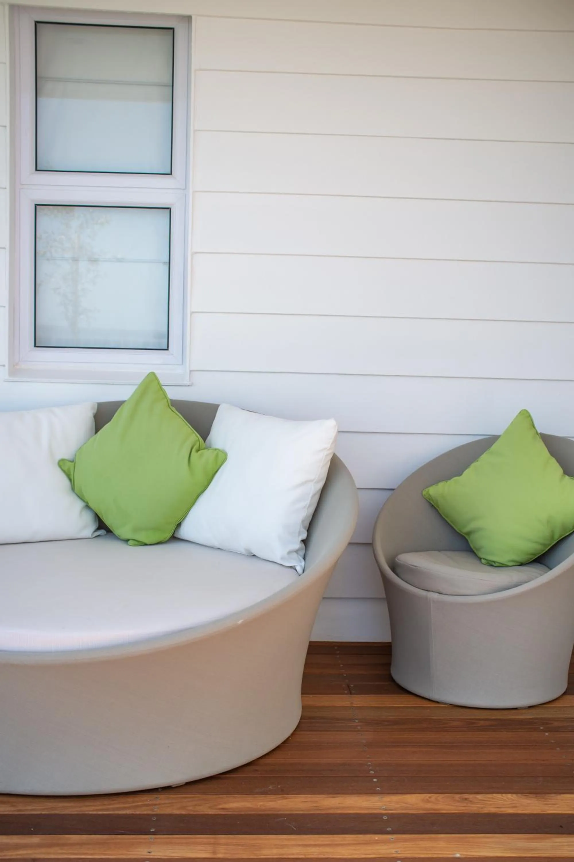 Seating area in Funkey Villas Cape Town