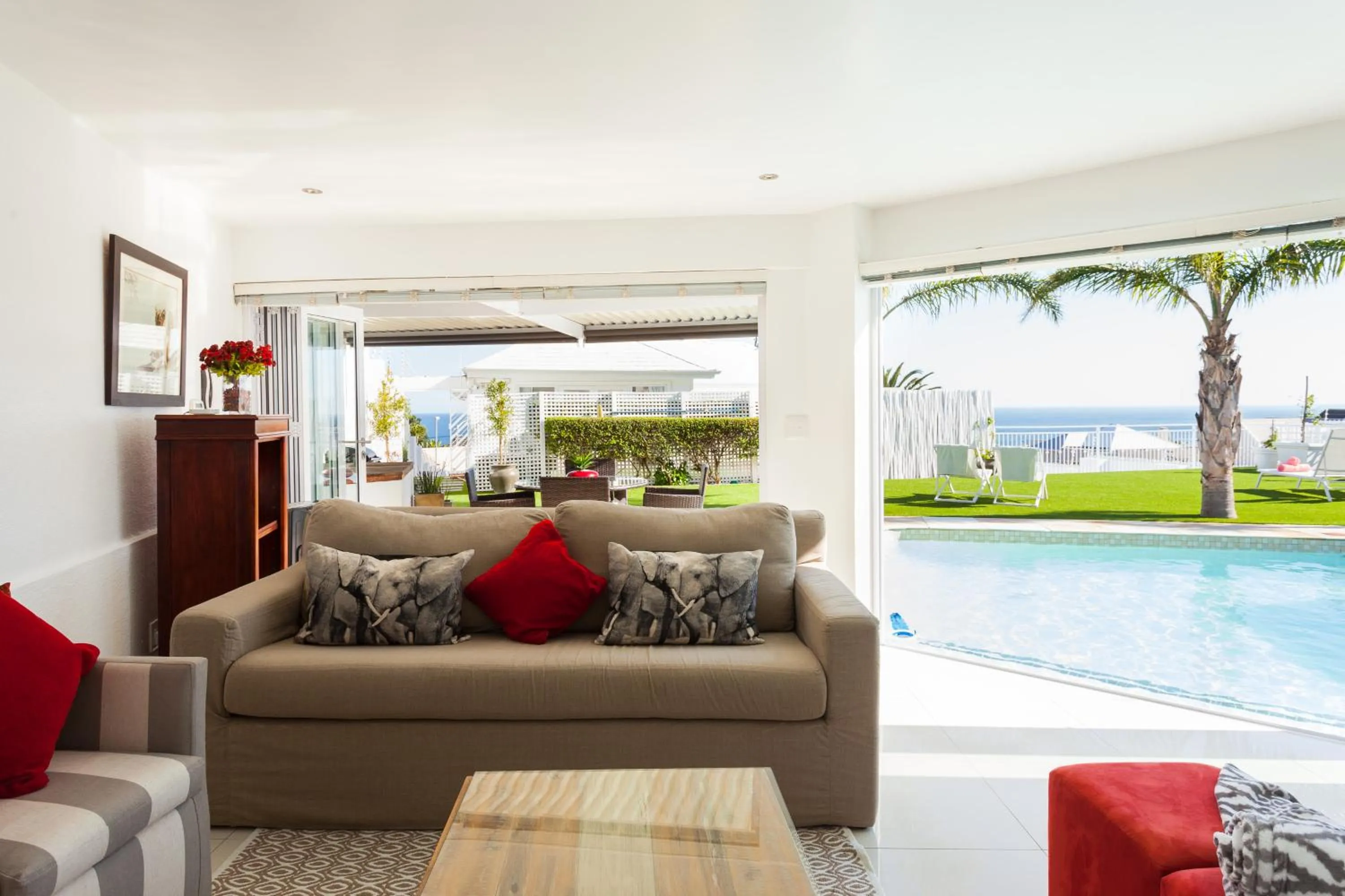 Living room in Funkey Villas Cape Town