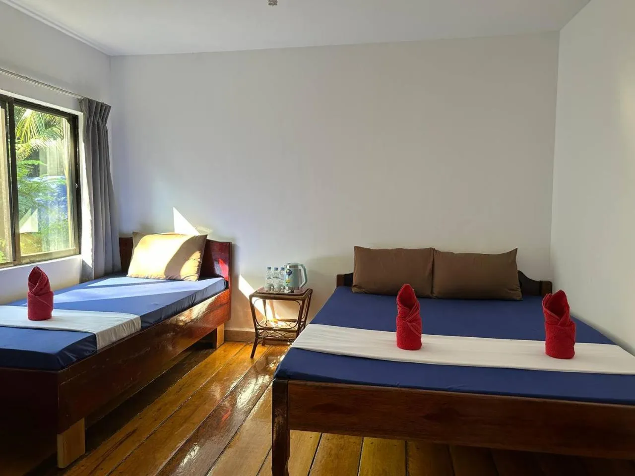 Bed in Happy Elephant Bungalows