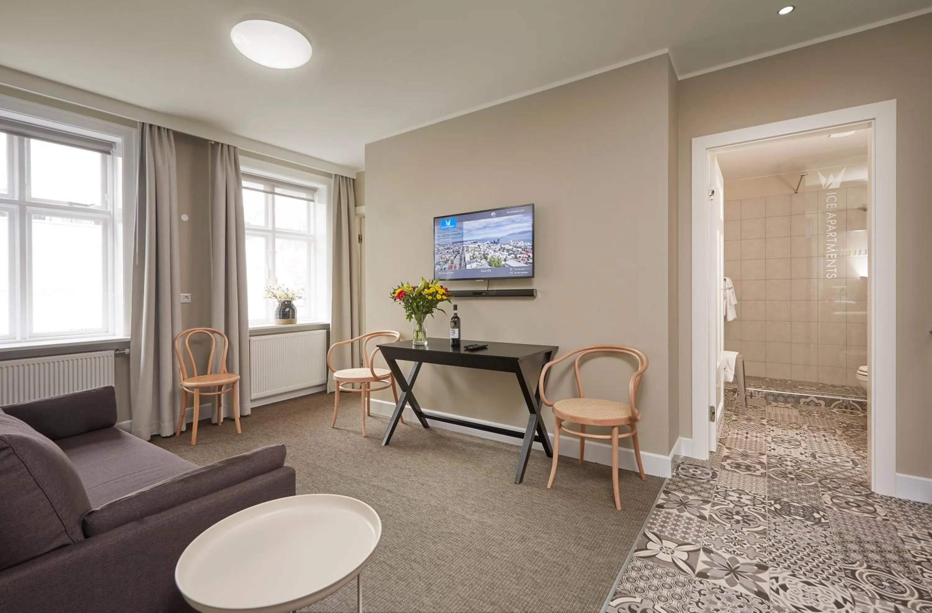 Day in Ice Apartments Reykjavik by Heimaleiga