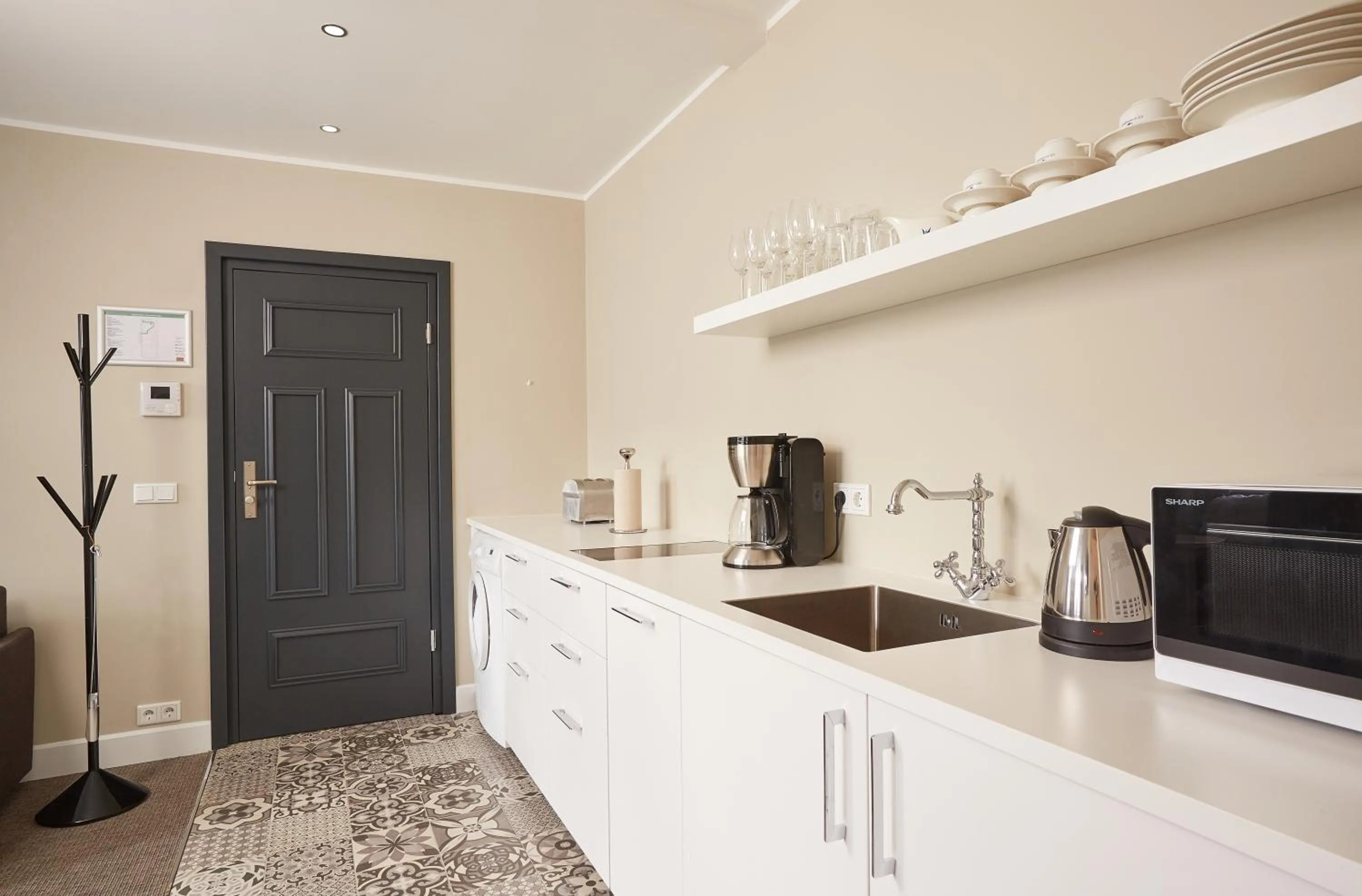 Kitchen or kitchenette in Ice Apartments Reykjavik by Heimaleiga