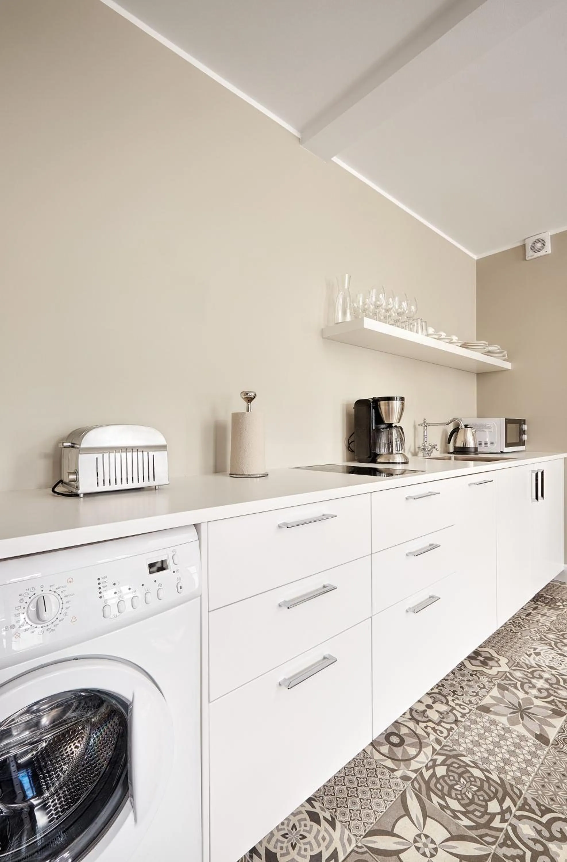 Kitchen or kitchenette in Ice Apartments Reykjavik by Heimaleiga