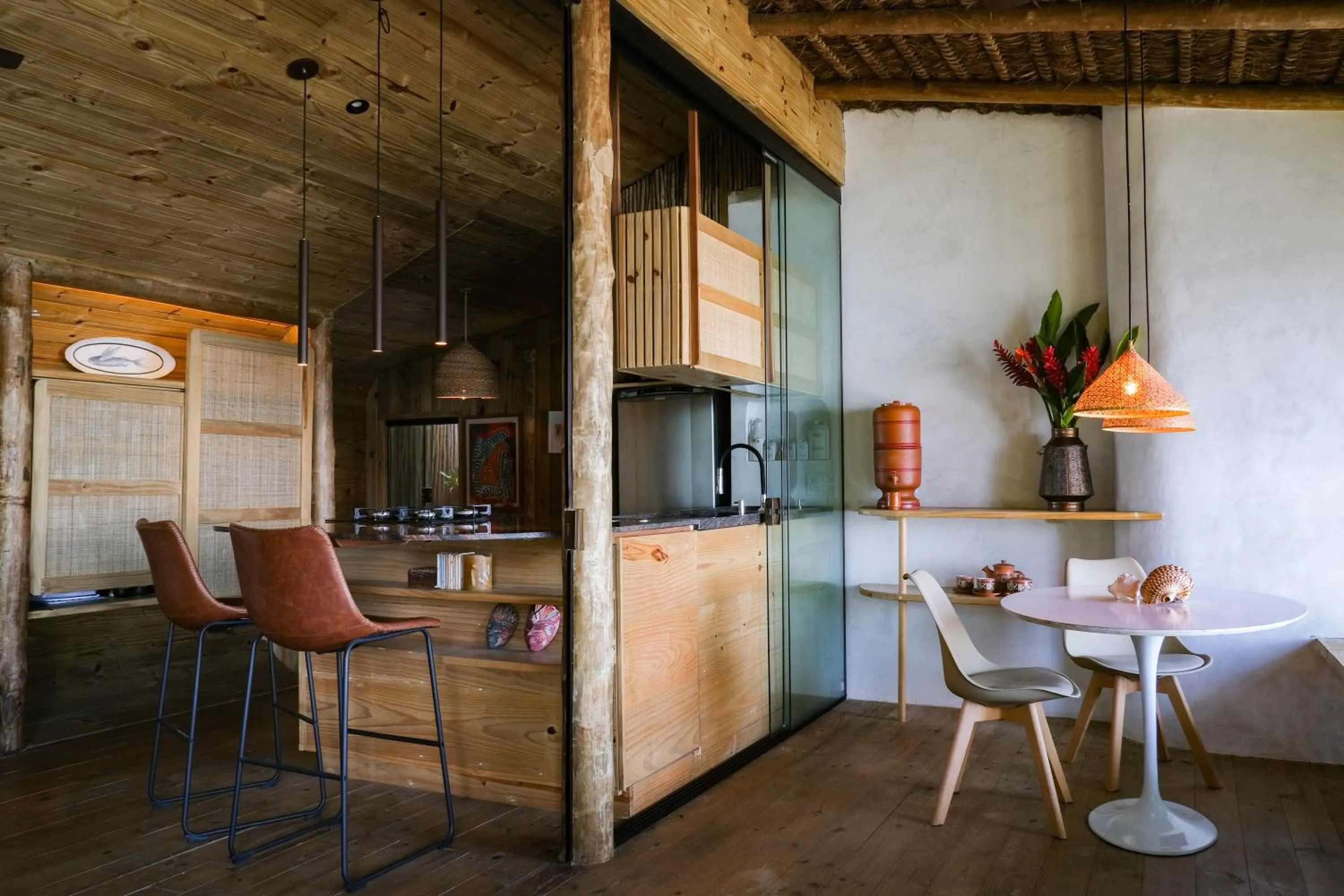 kitchen in Casa Luz Paraty
