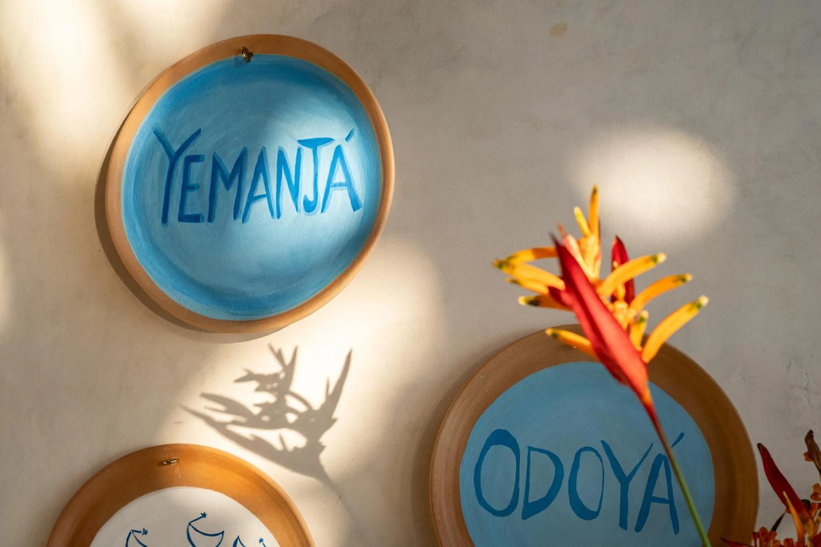 Decorative detail in Casa Luz Paraty