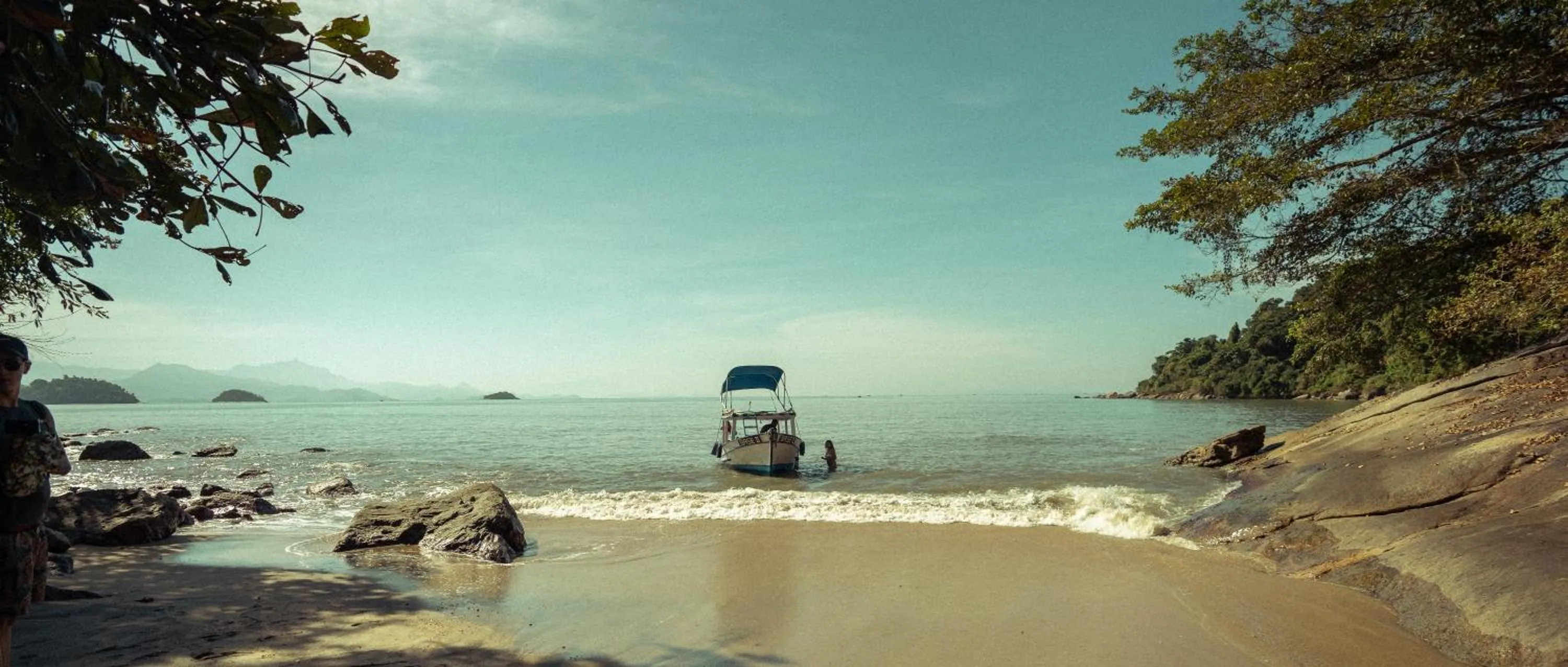 Beach in Casa Luz Paraty