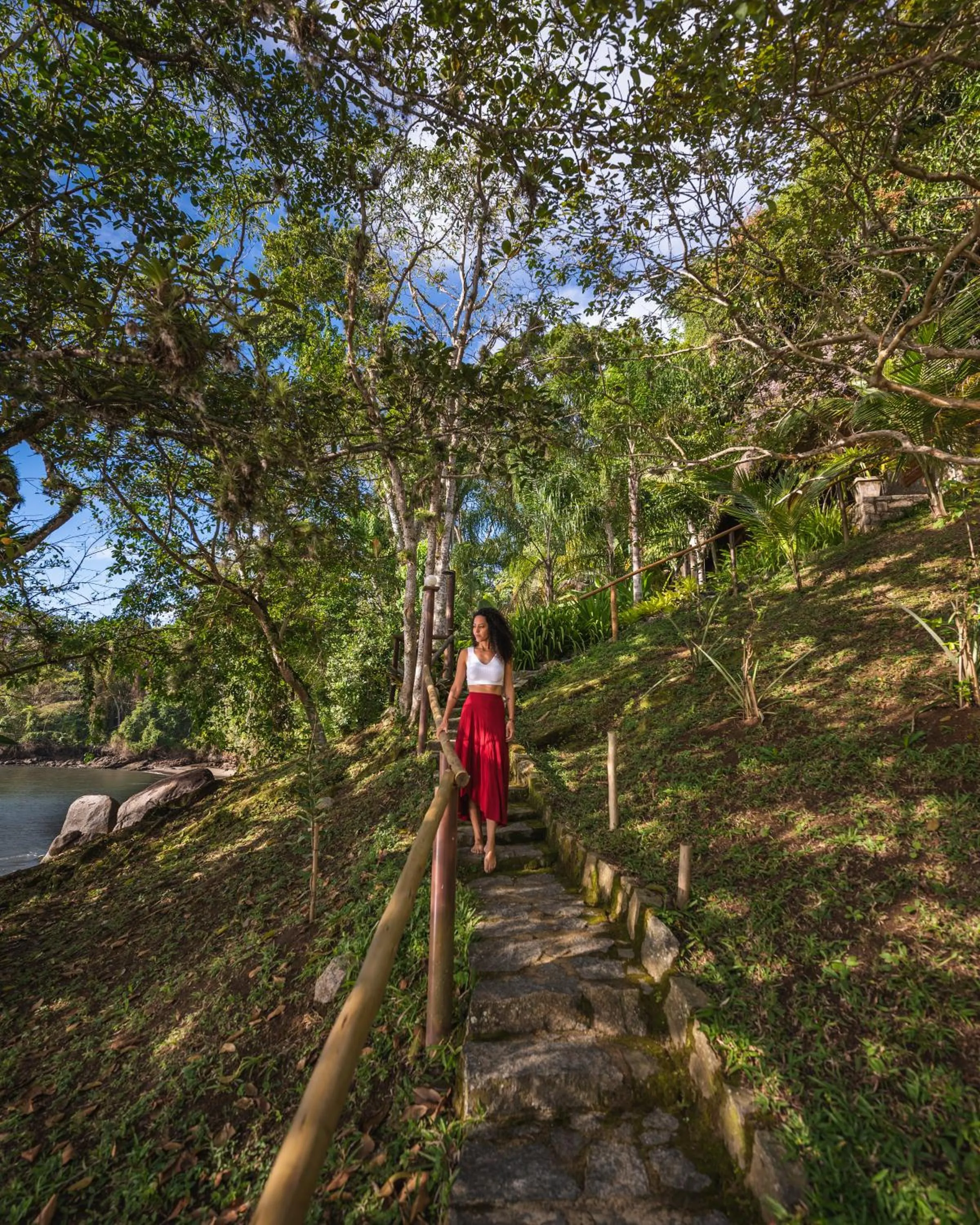 Garden in Casa Luz Paraty