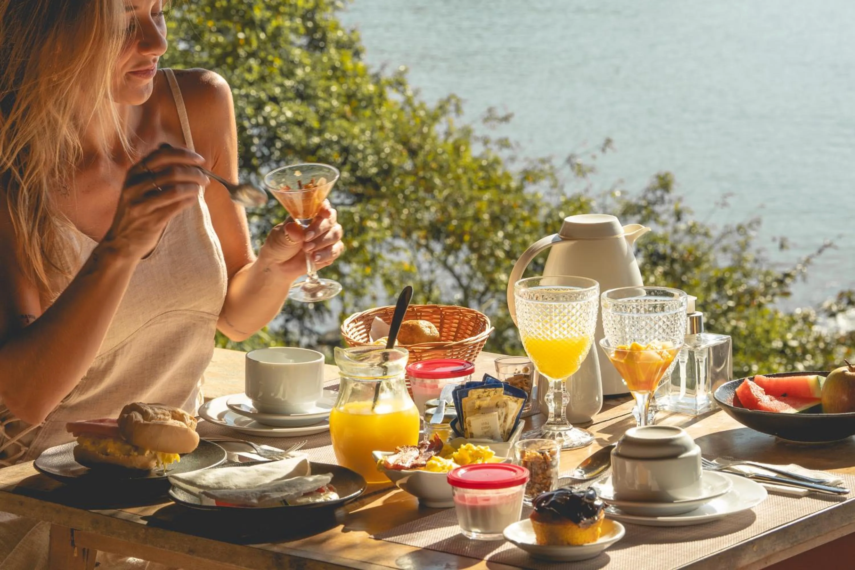 Breakfast in Casa Luz Paraty