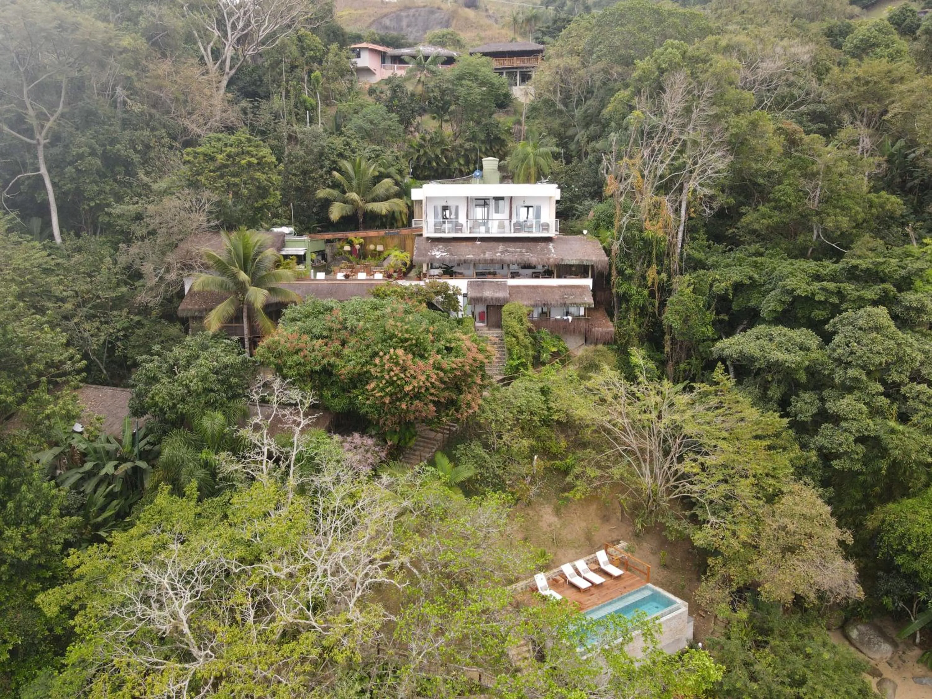 Property building in Casa Luz Paraty
