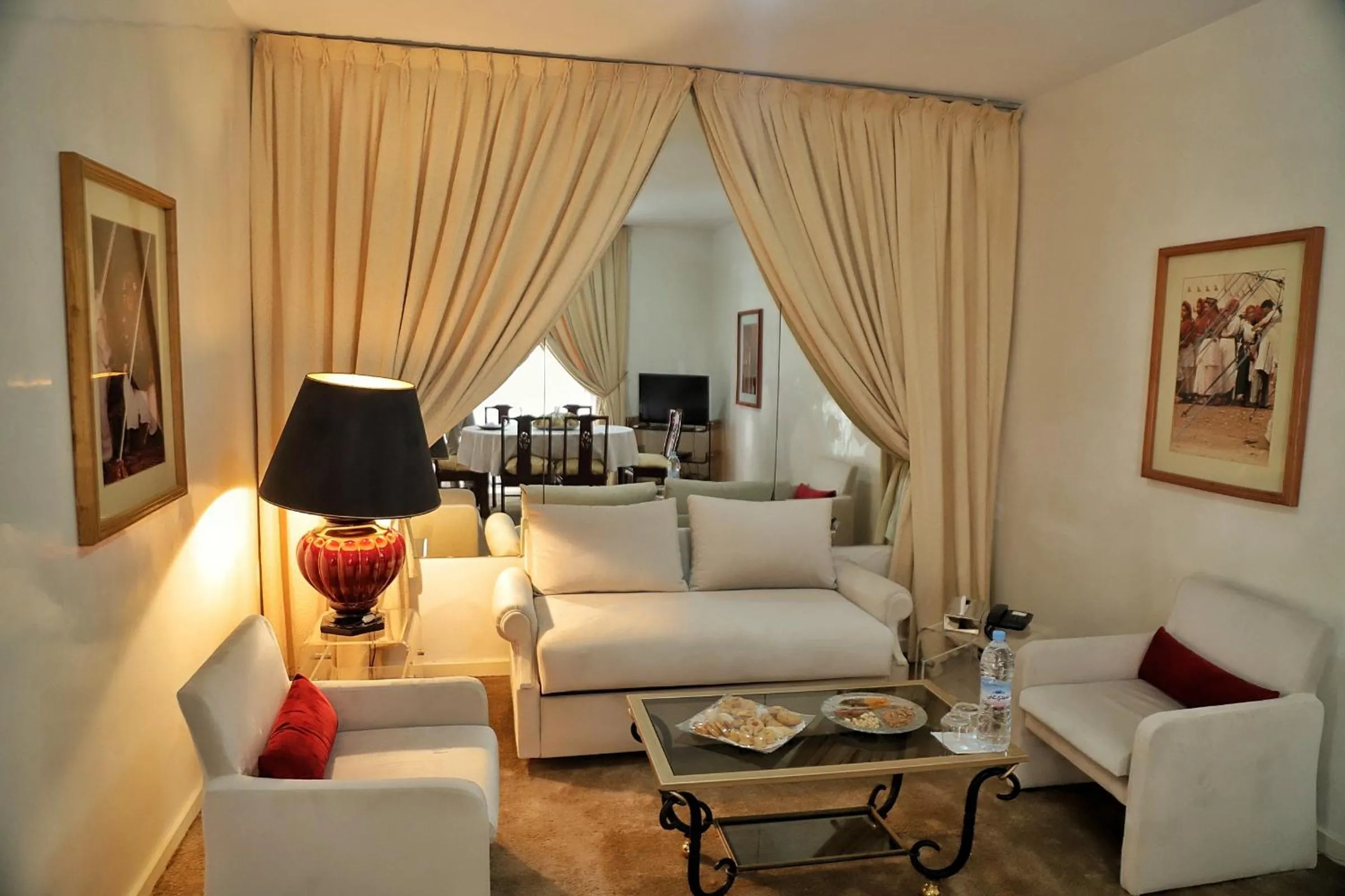 Living room in Hotel Parador