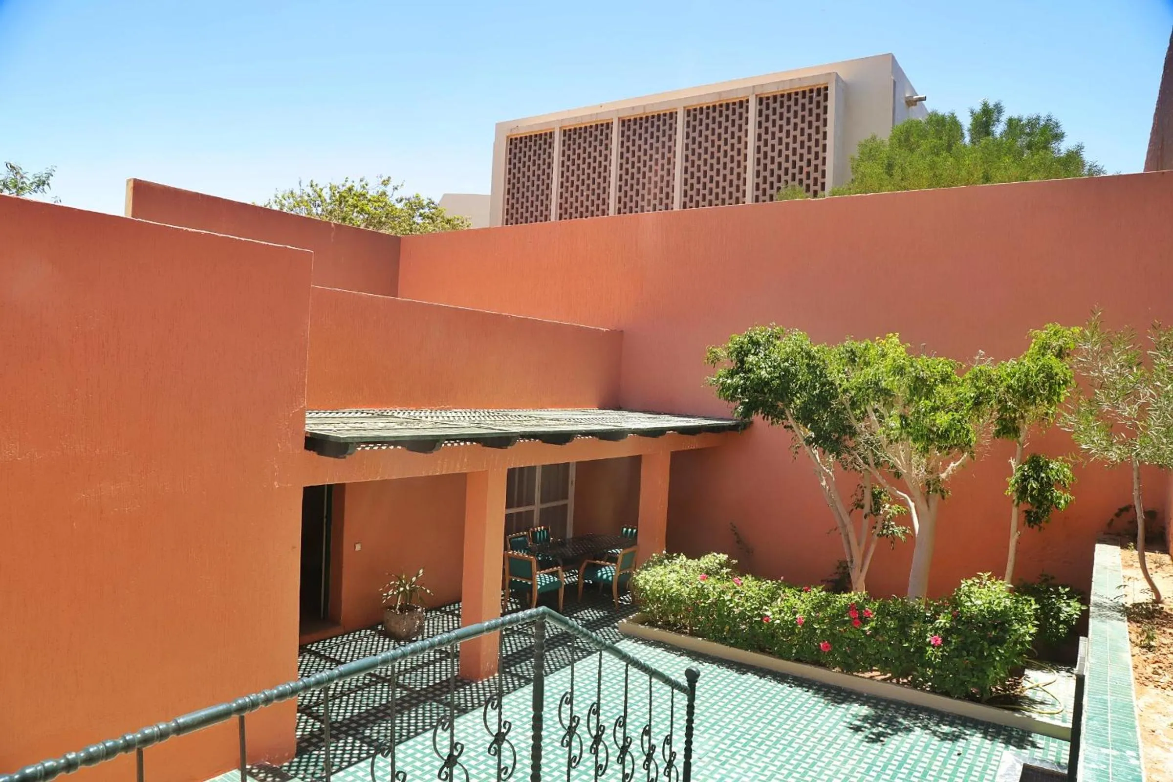 Garden in Hotel Parador