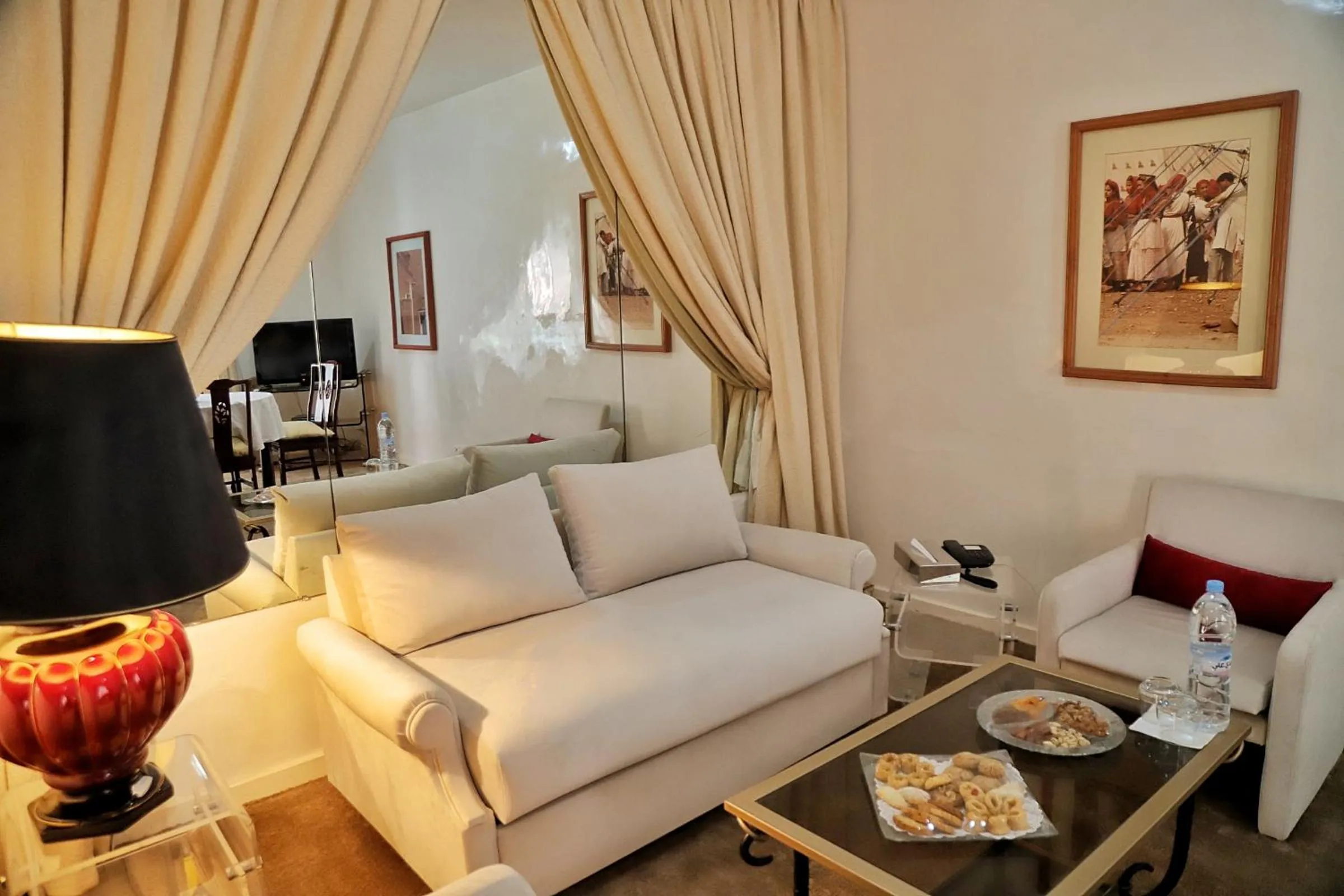 Living room in Hotel Parador