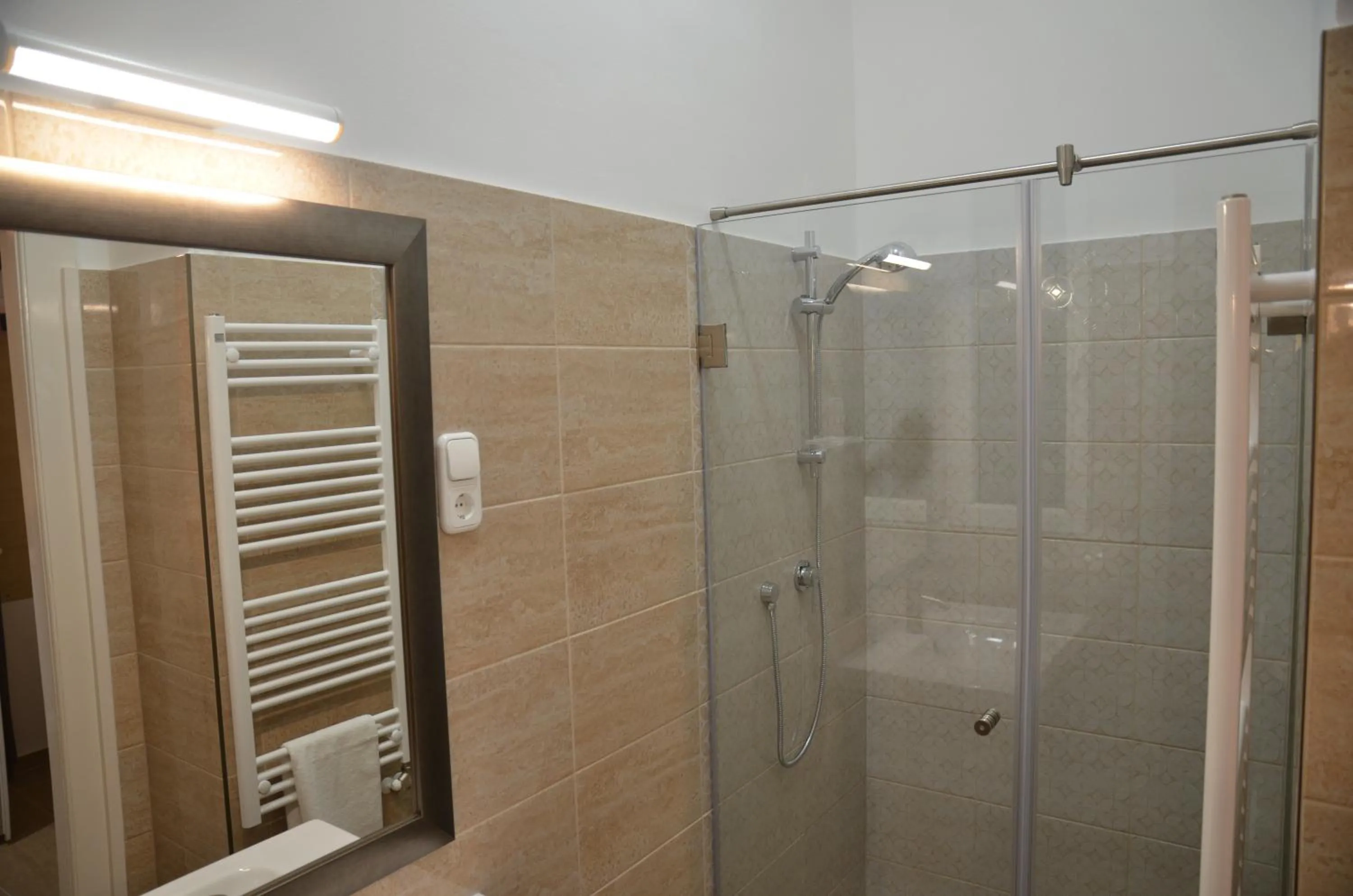 Shower in Váci Street Downtown Apartments